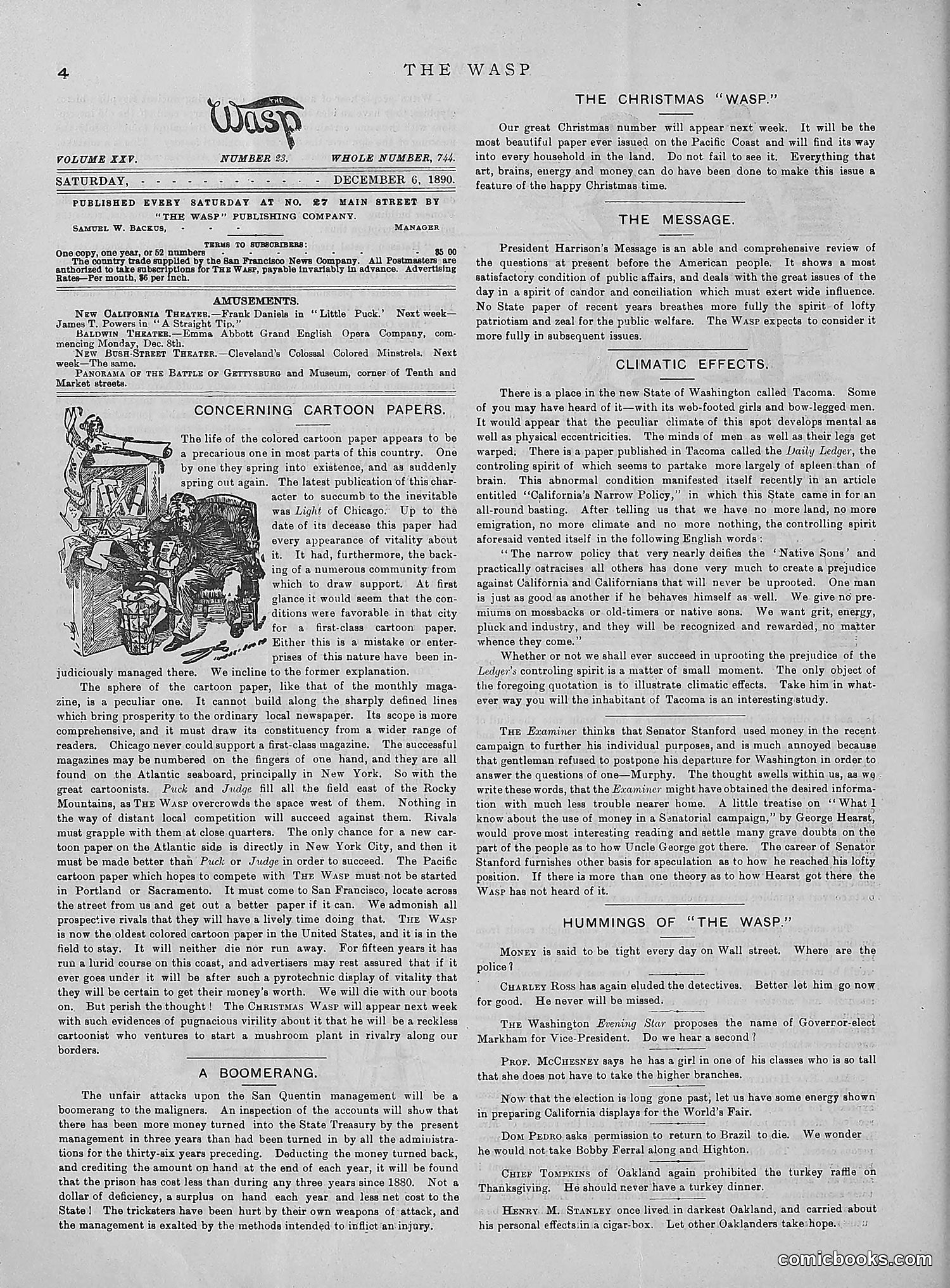 The Wasp — 1890 — page 433 of 504