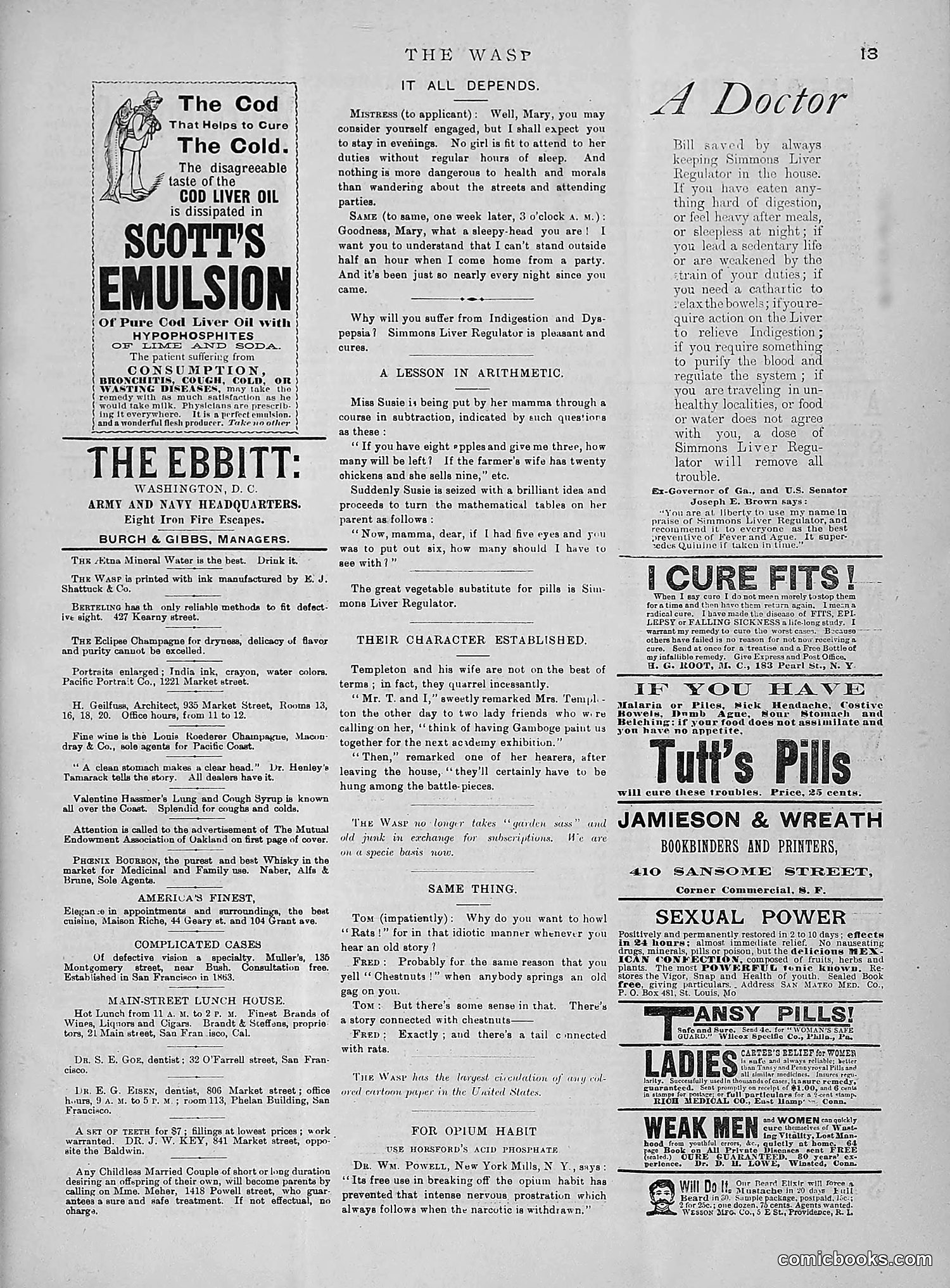 The Wasp — 1890 — page 458 of 504