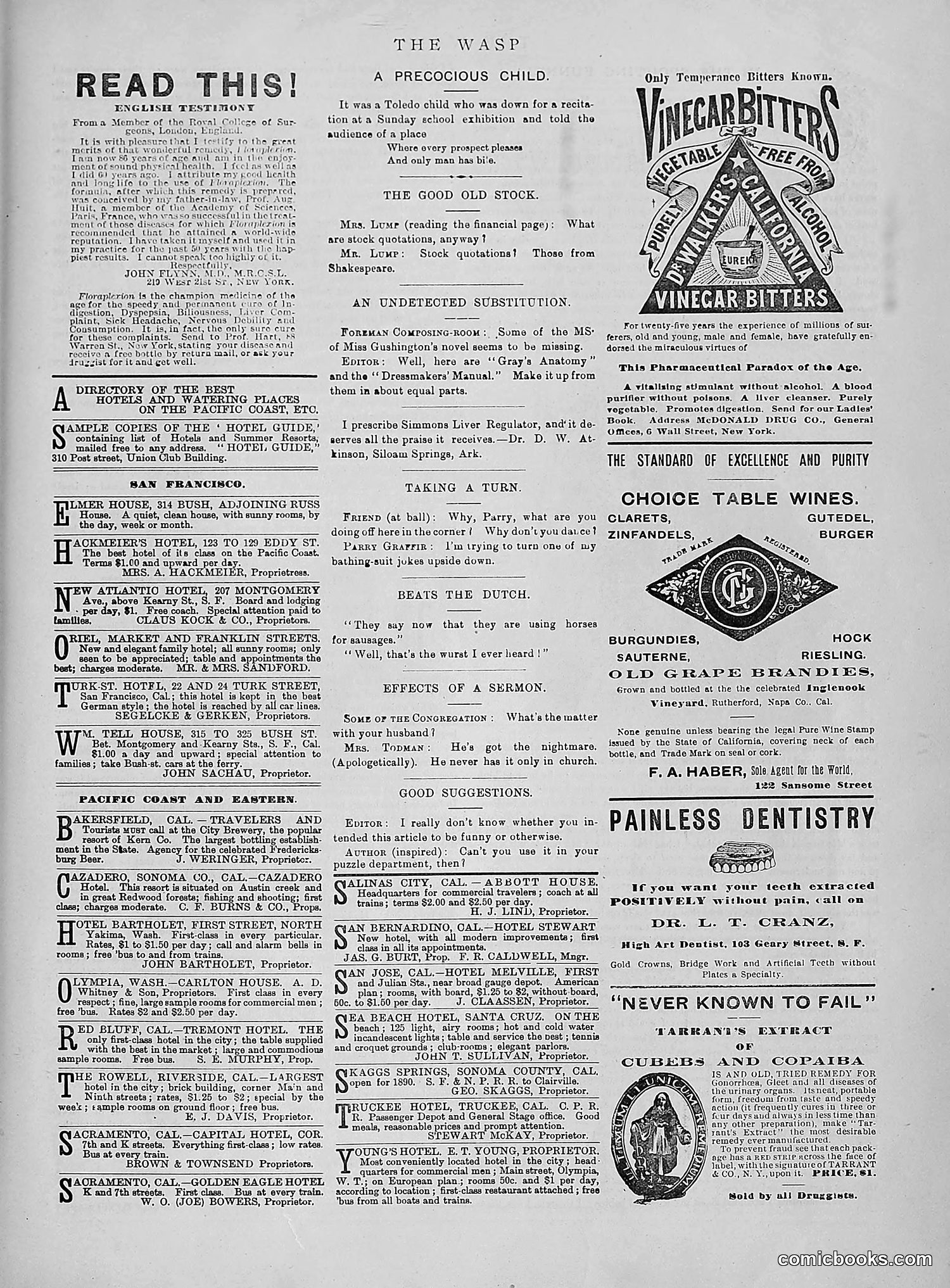 The Wasp — 1890 — page 502 of 504