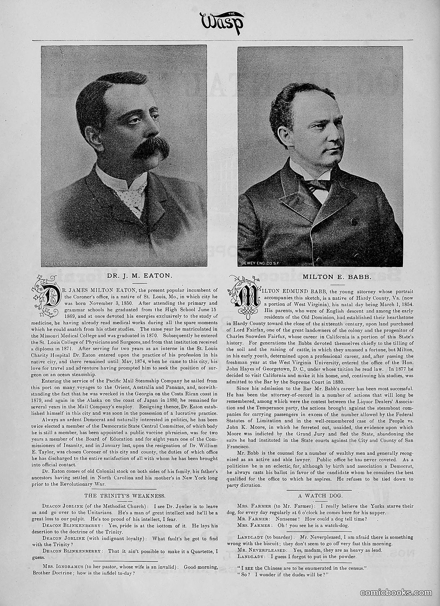 The Wasp — 1890 — page 63 of 504