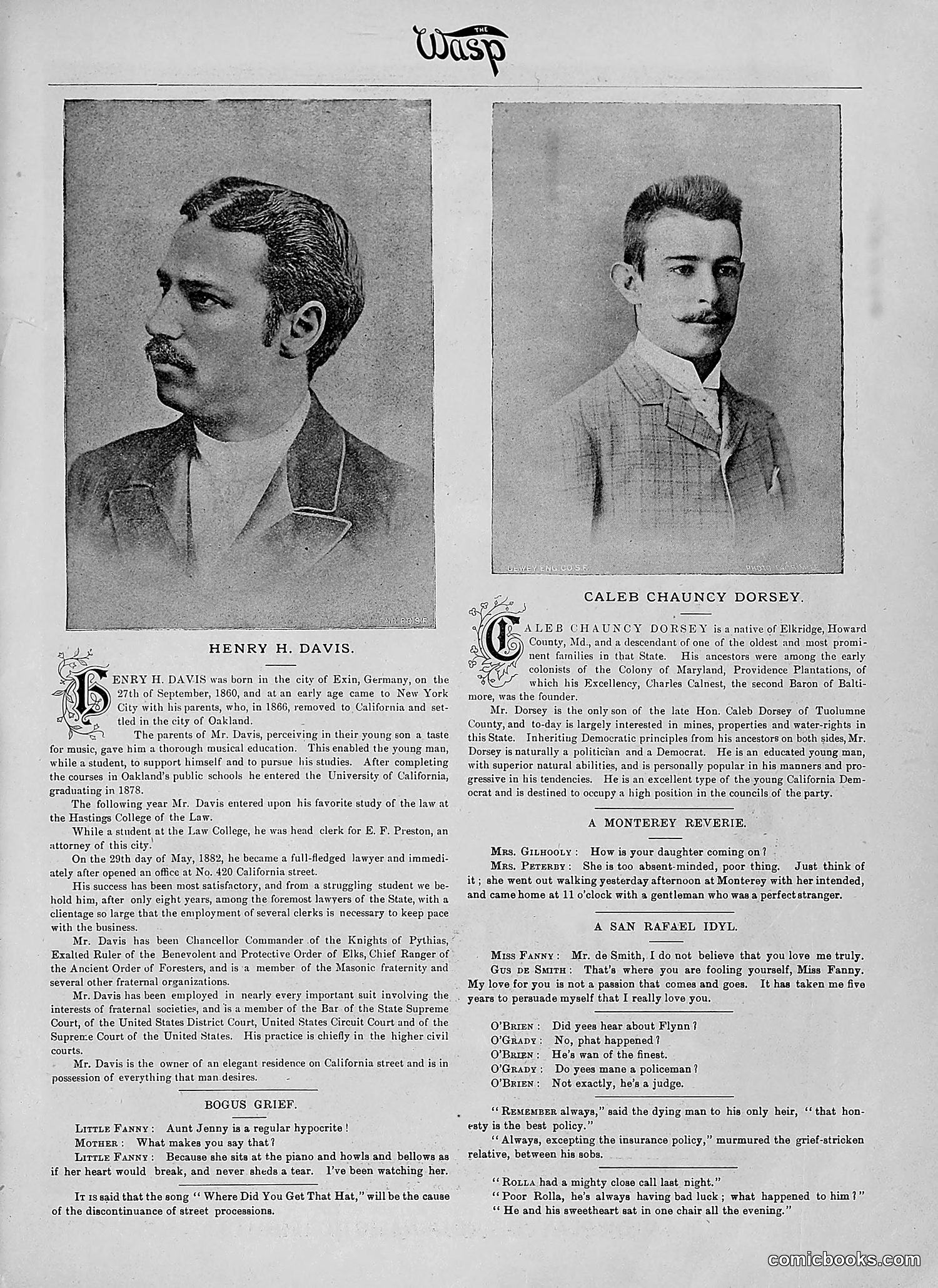 The Wasp — 1890 — page 70 of 504
