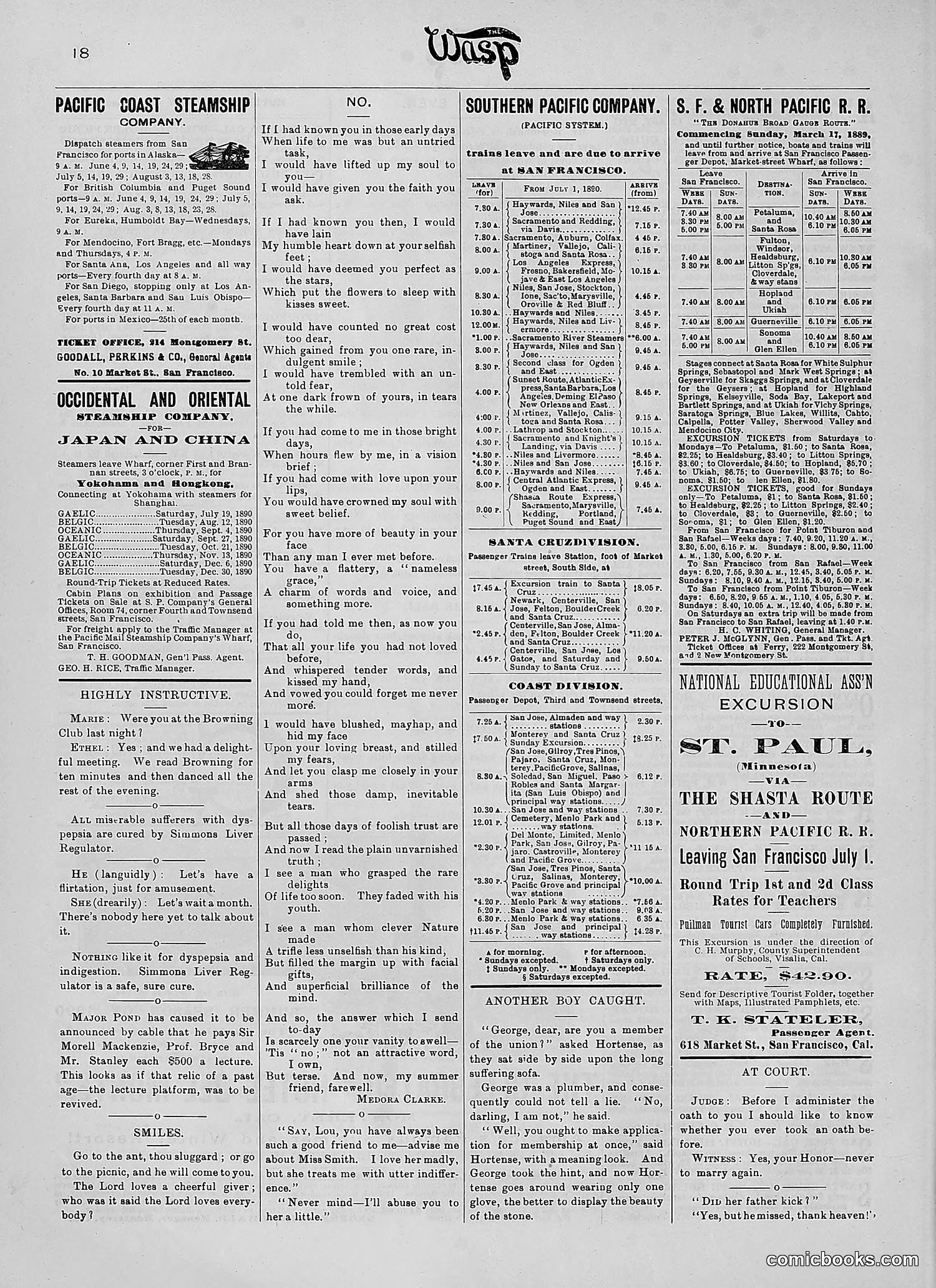 The Wasp — 1890 — page 89 of 504