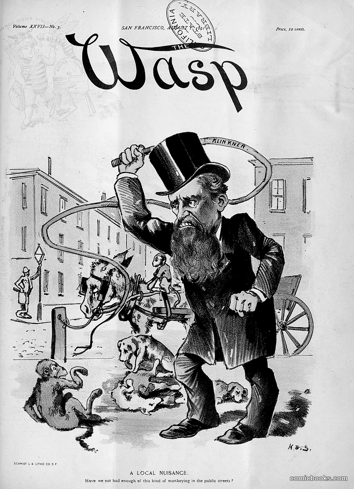 The Wasp — 1891 — page 128 of 546