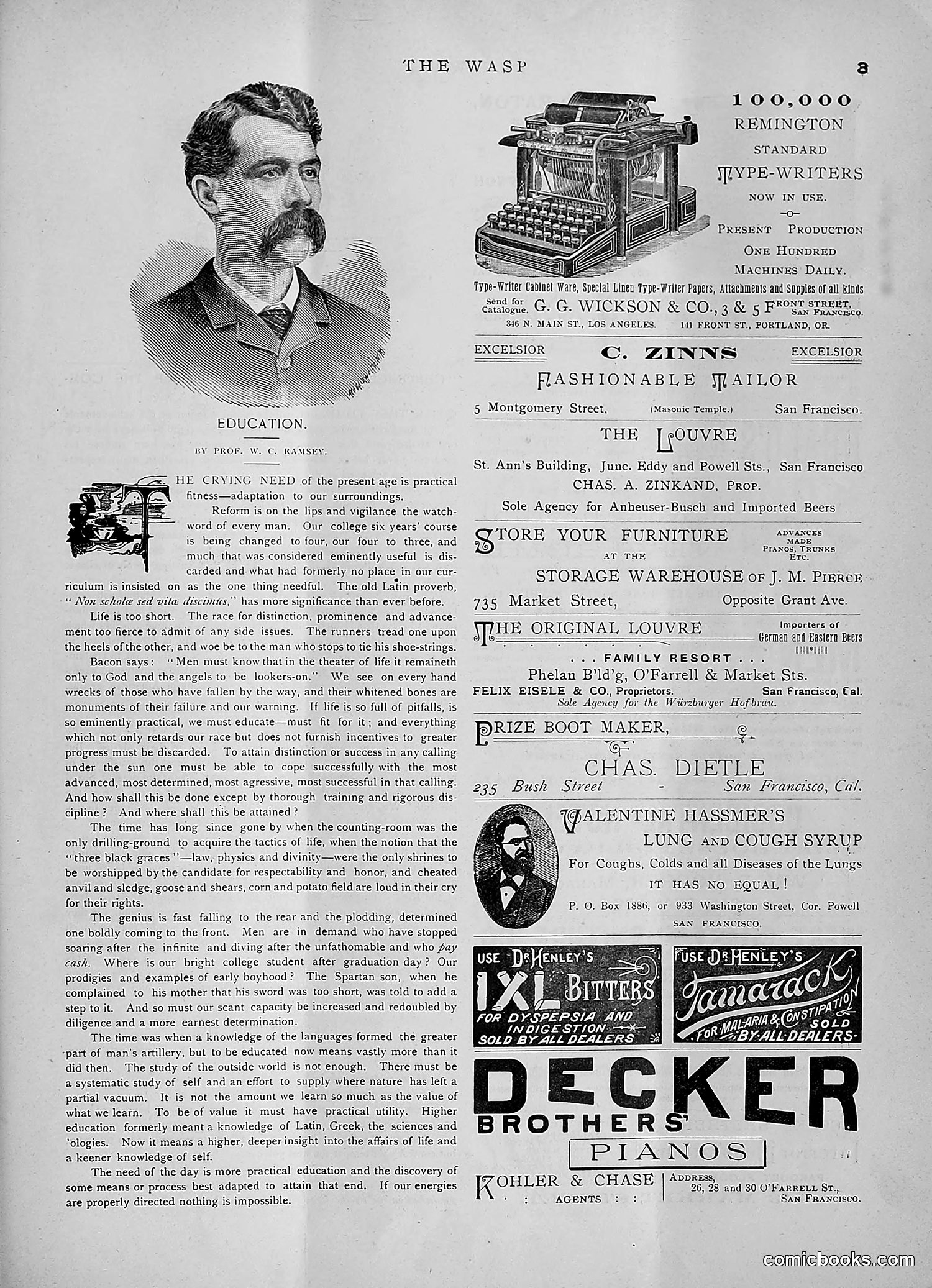 The Wasp — 1891 — page 130 of 546