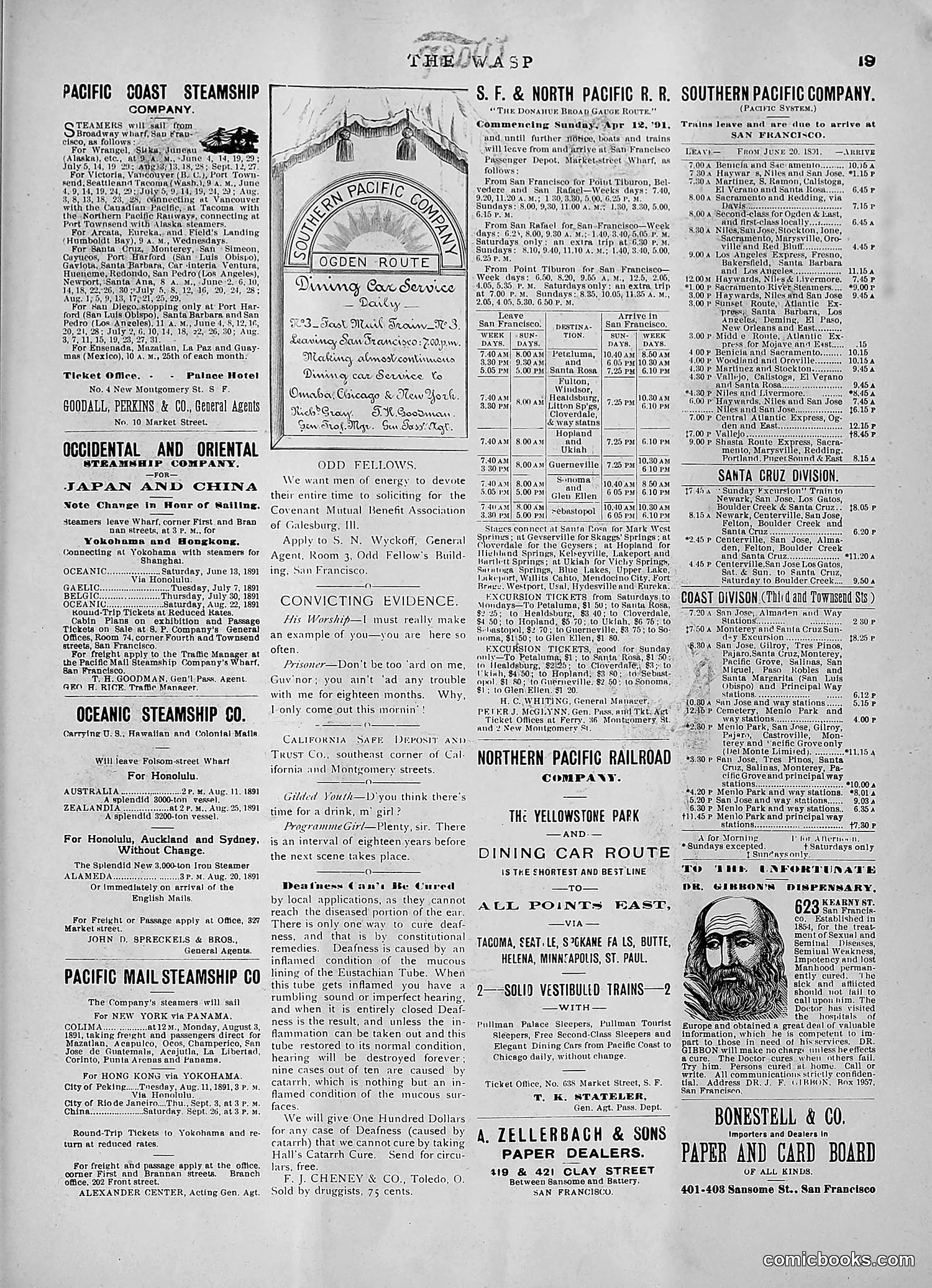 The Wasp — 1891 — page 148 of 546