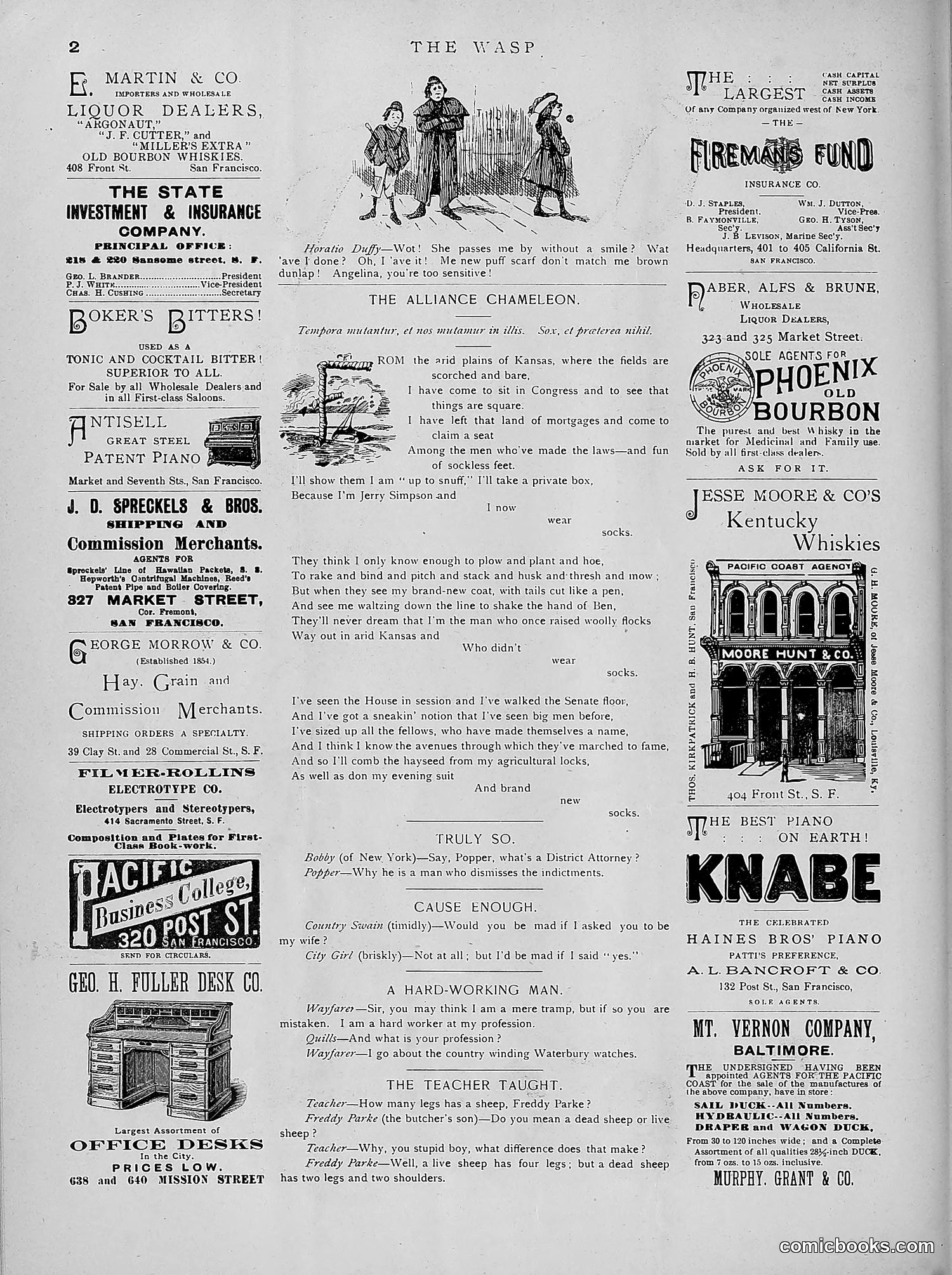 The Wasp — 1891 — page 151 of 546