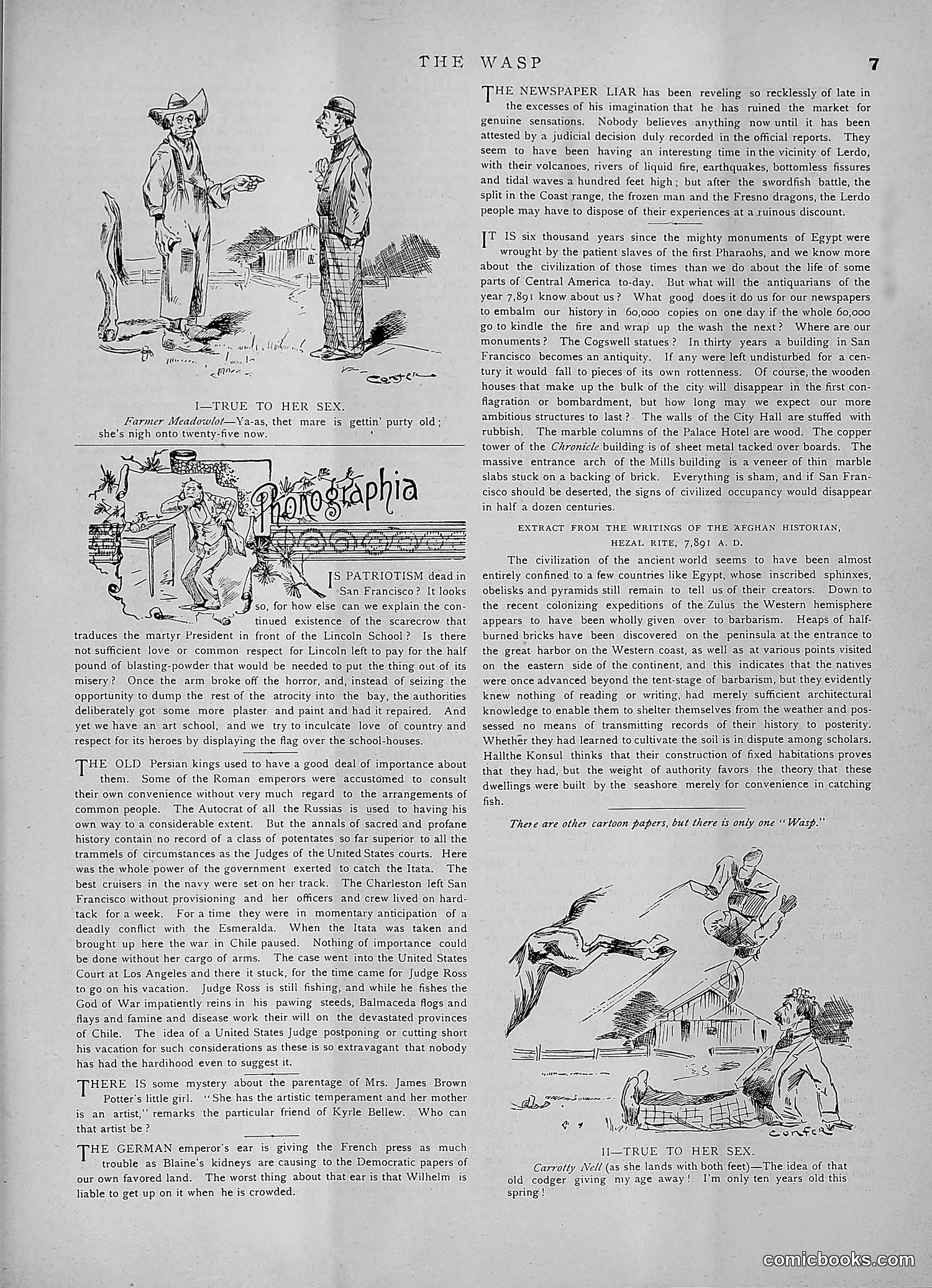 The Wasp — 1891 — page 178 of 546