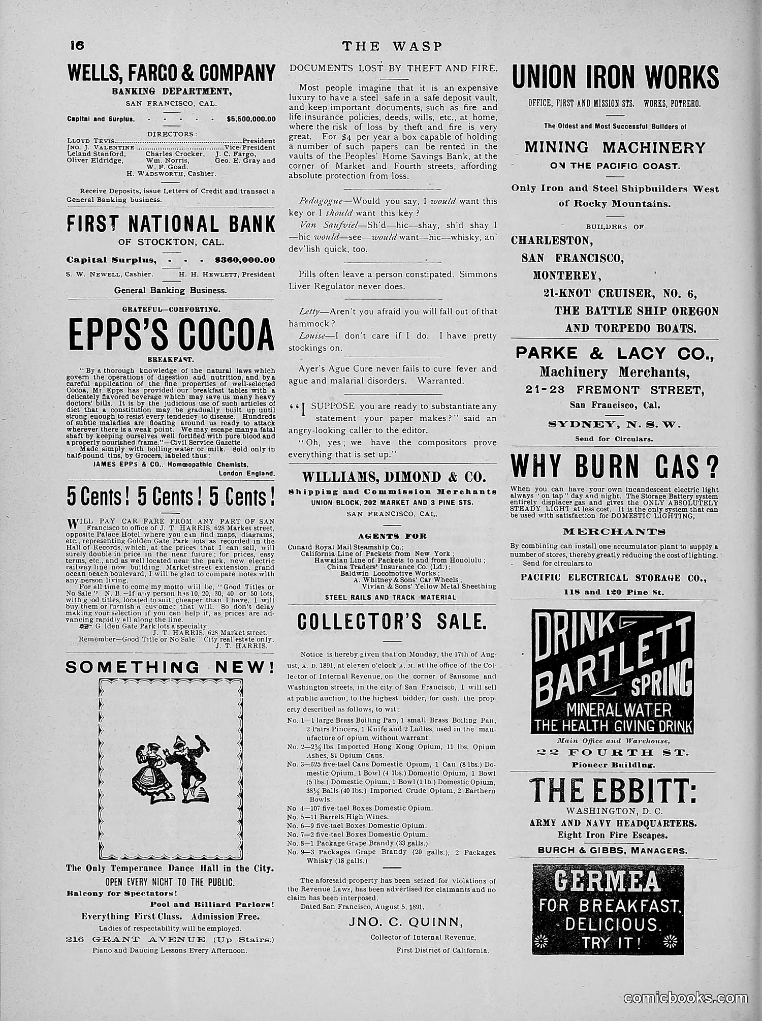 The Wasp — 1891 — page 187 of 546