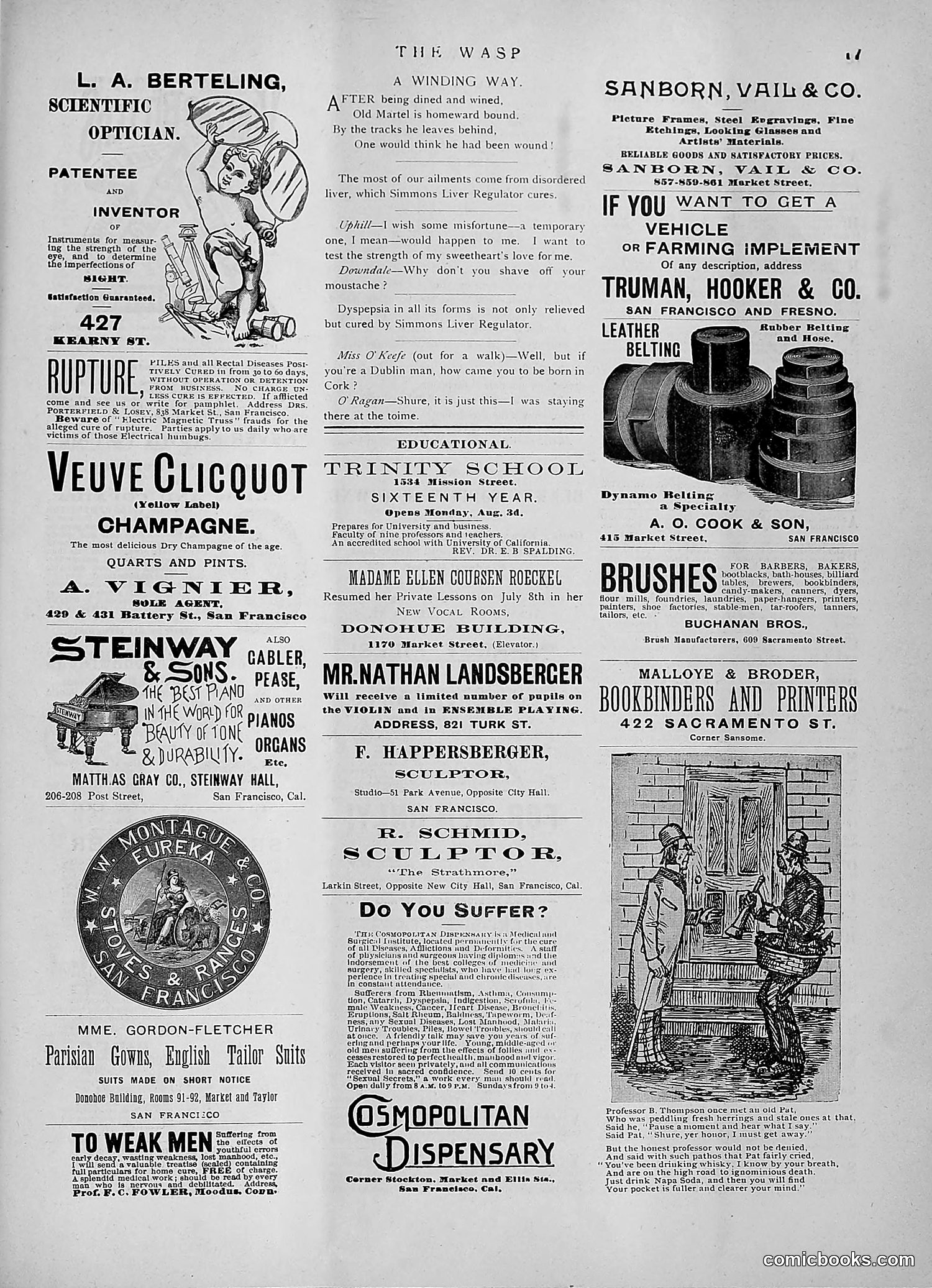 The Wasp — 1891 — page 188 of 546