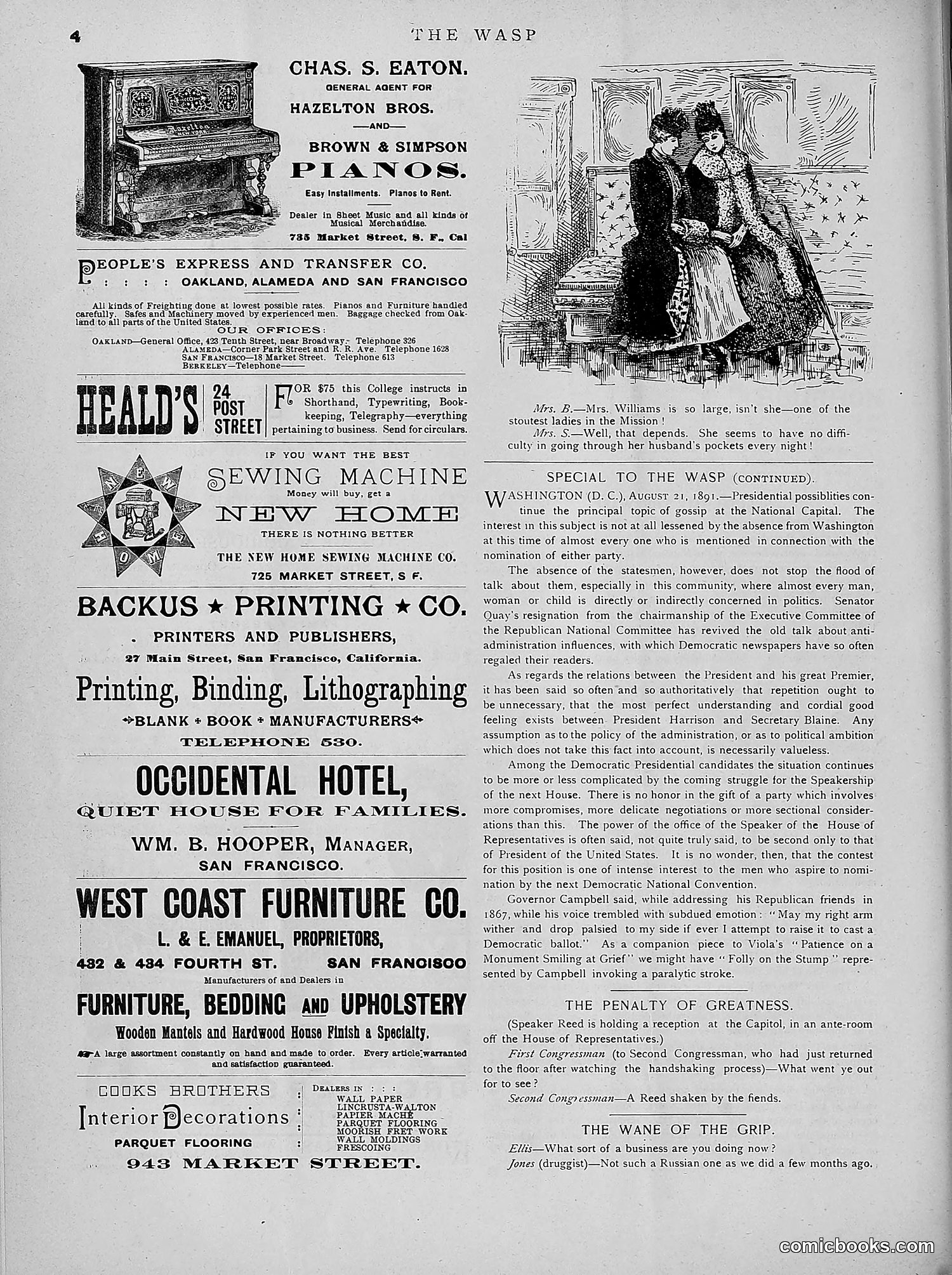 The Wasp — 1891 — page 195 of 546