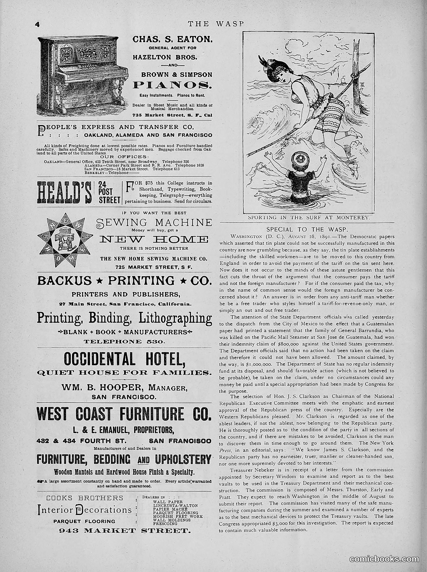 The Wasp — 1891 — page 215 of 546
