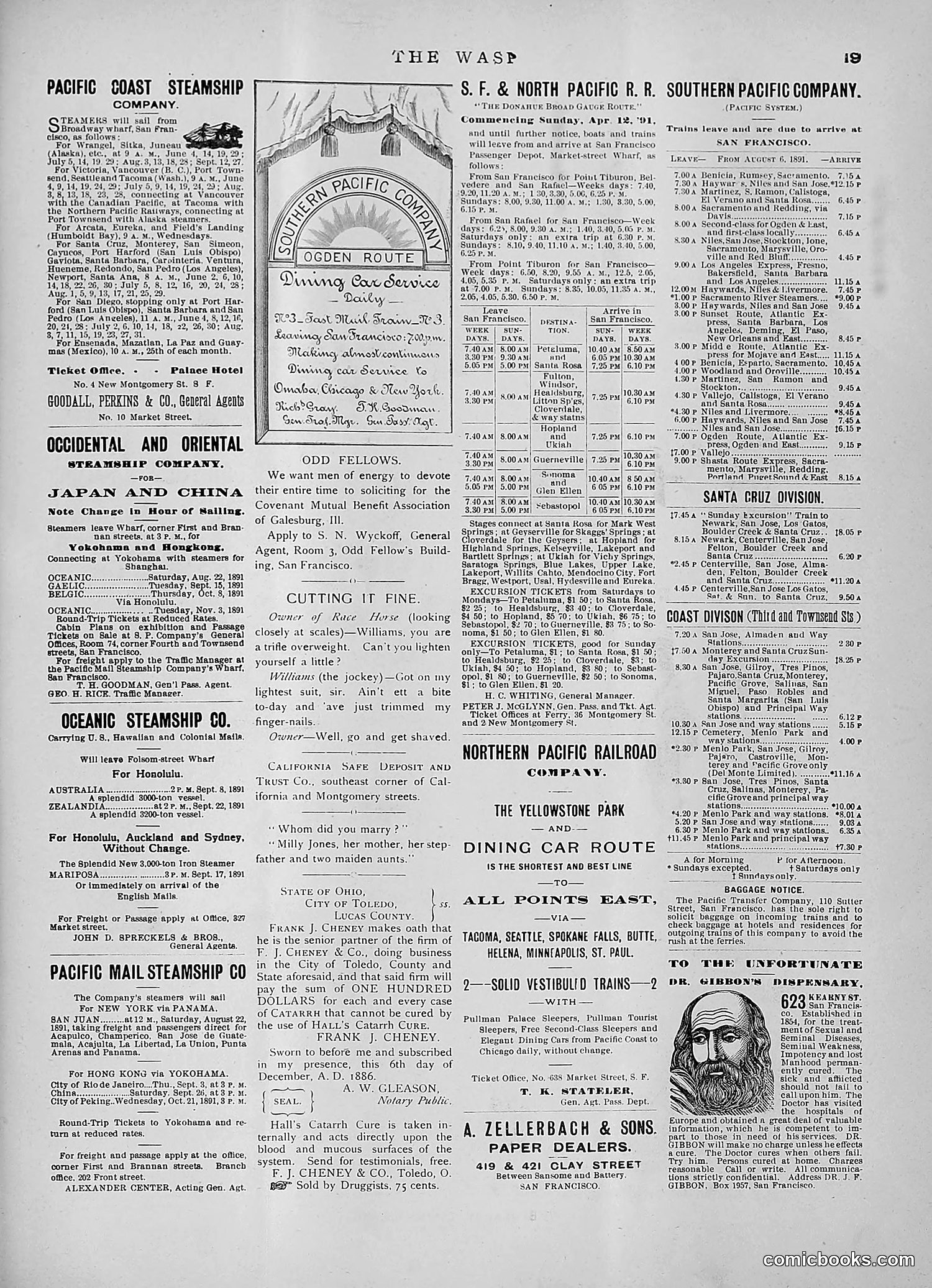 The Wasp — 1891 — page 230 of 546