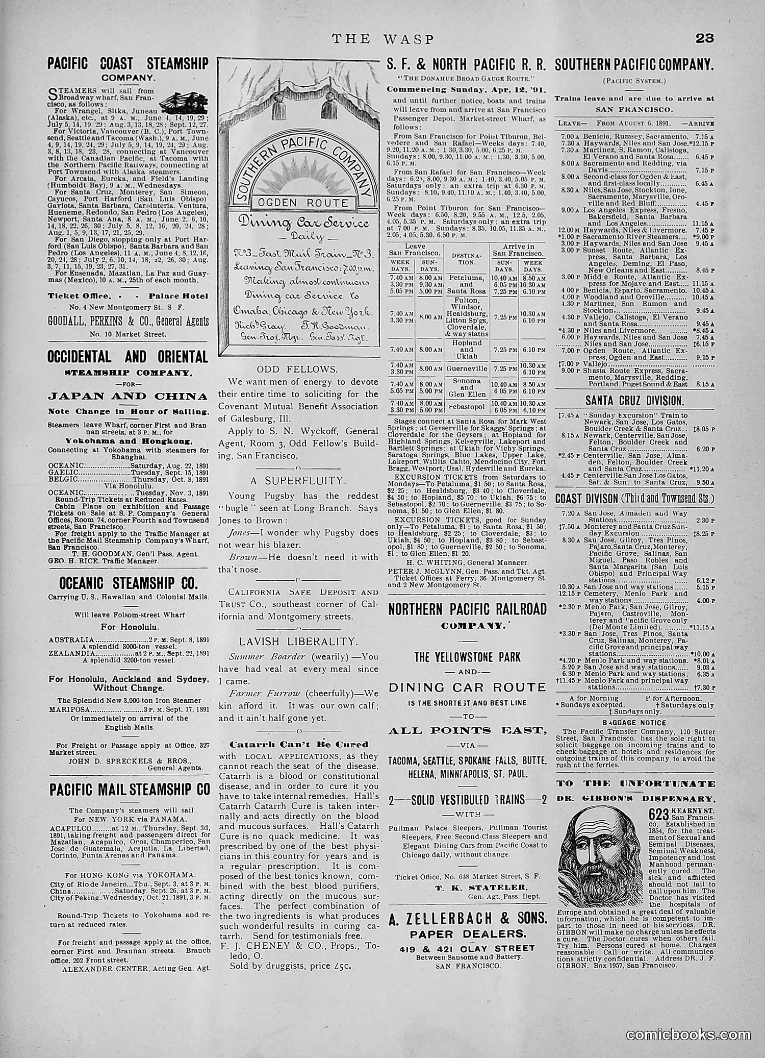 The Wasp — 1891 — page 250 of 546