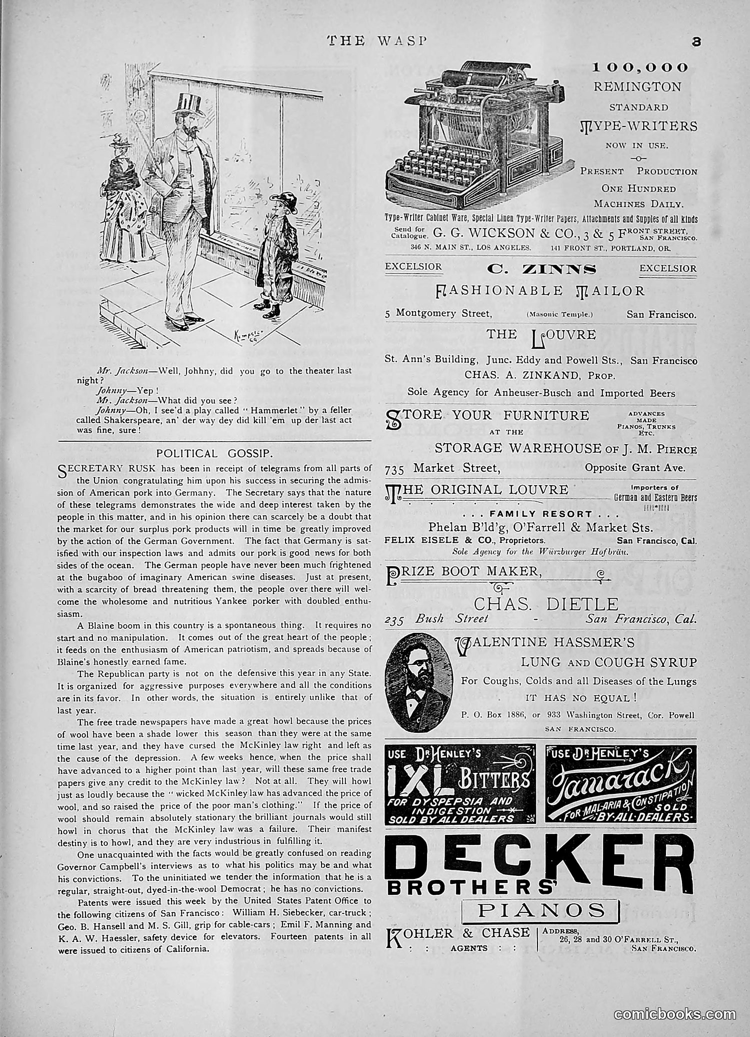 The Wasp — 1891 — page 274 of 546