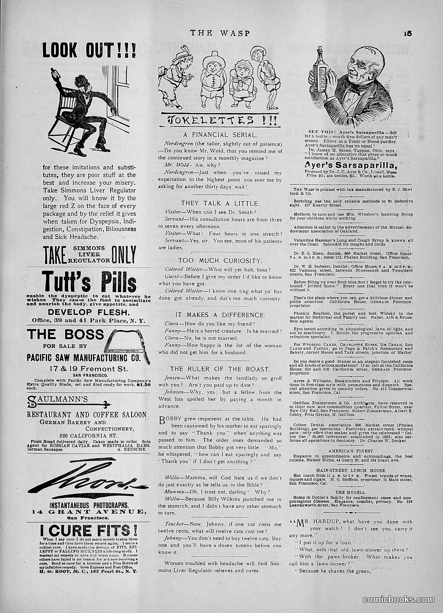 The Wasp — 1891 — page 286 of 546