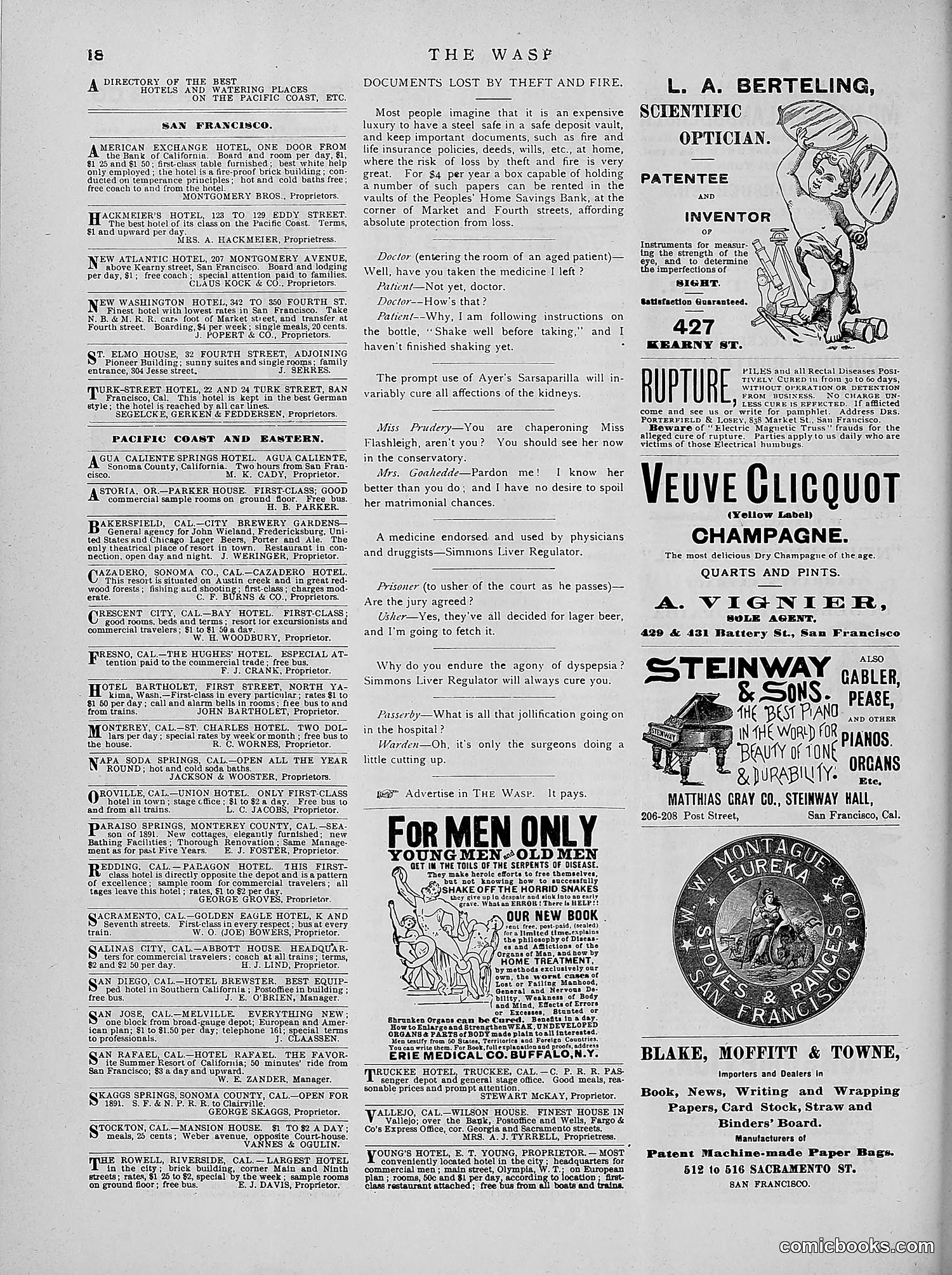 The Wasp — 1891 — page 289 of 546