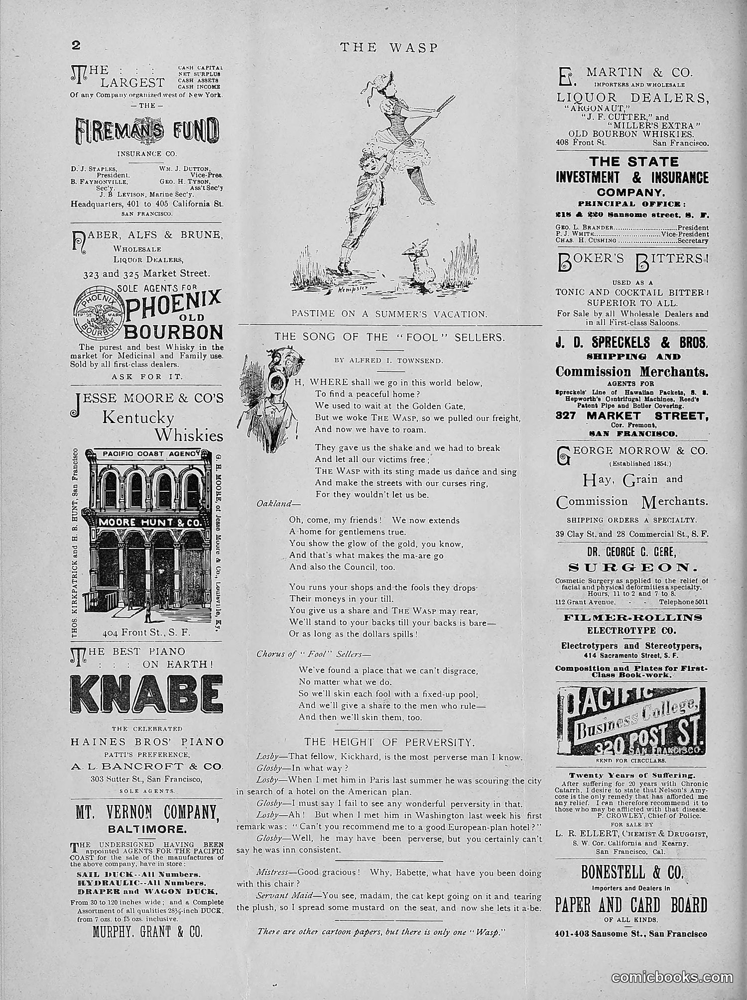 The Wasp — 1891 — page 293 of 546