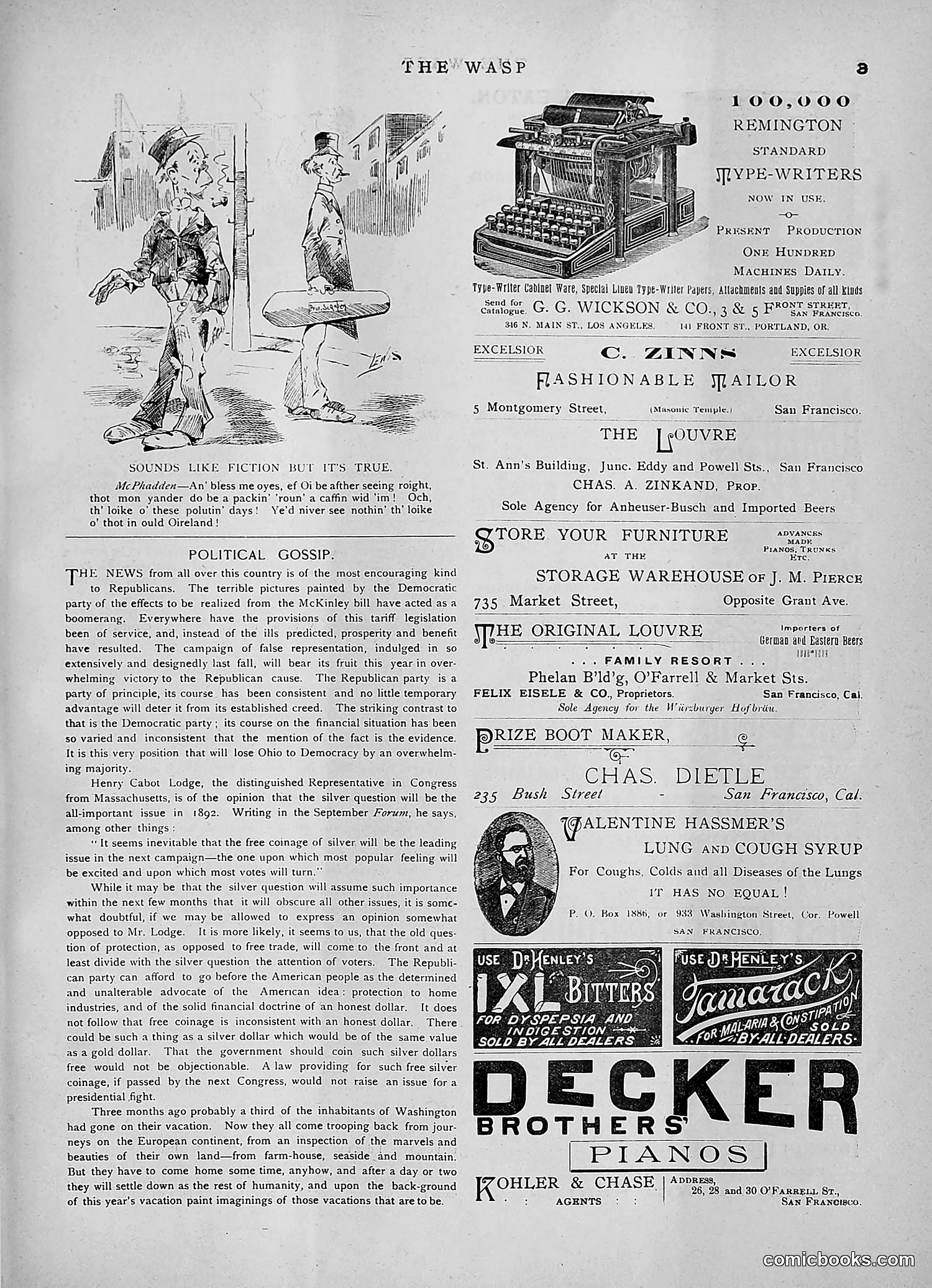 The Wasp — 1891 — page 316 of 546