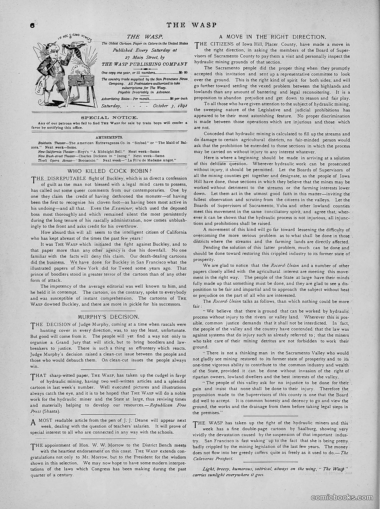 The Wasp — 1891 — page 319 of 546