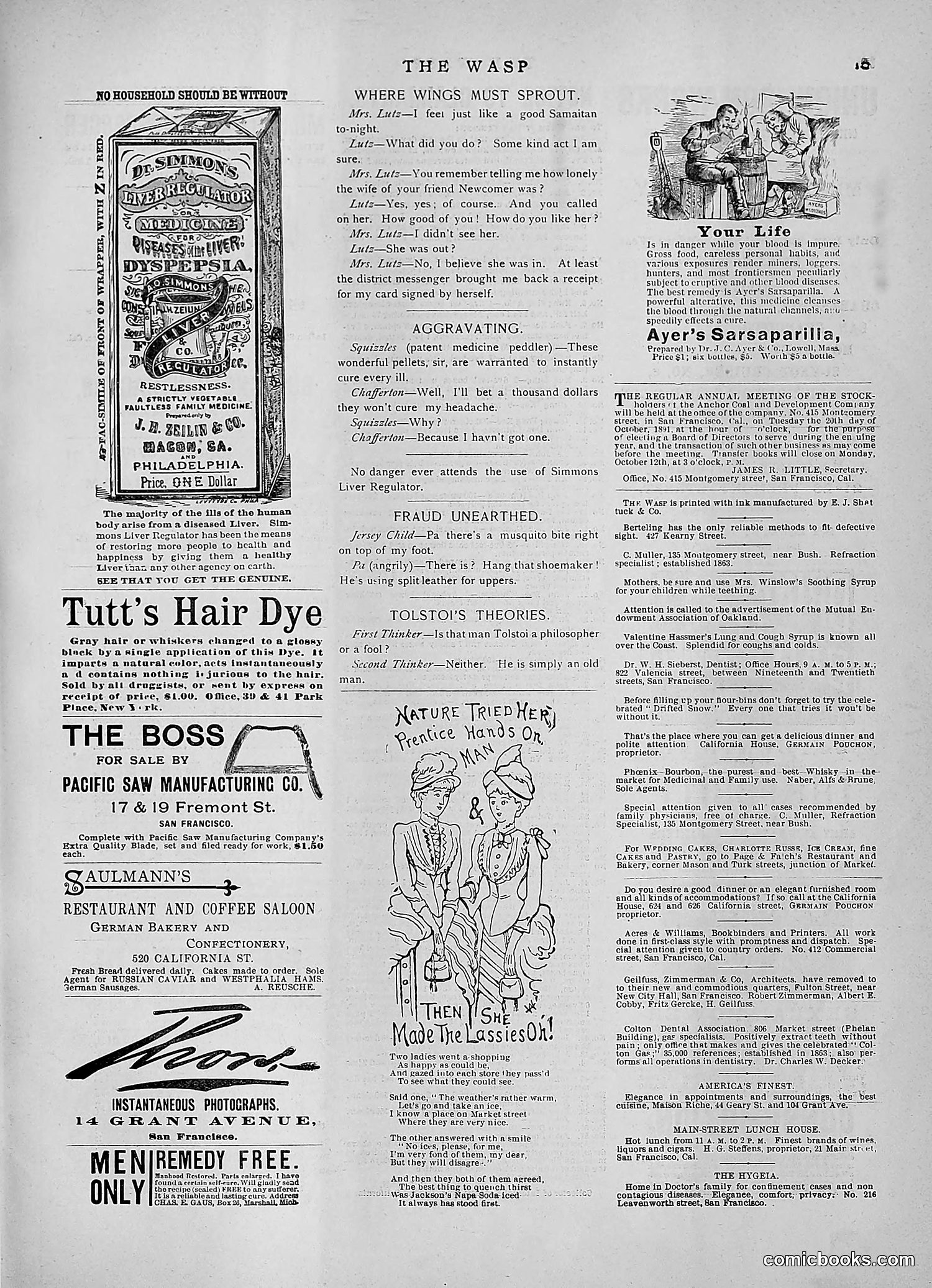 The Wasp — 1891 — page 328 of 546
