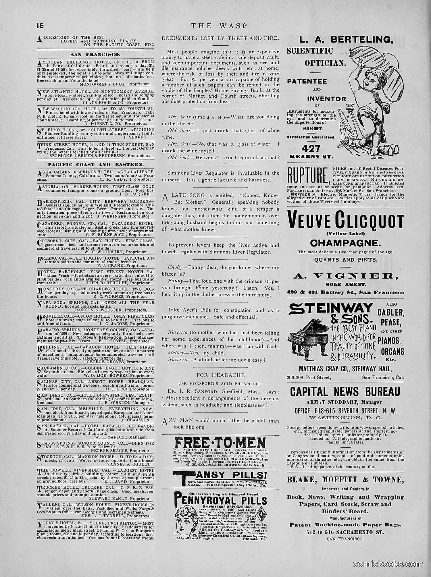 The Wasp — 1891 — page 351 of 546