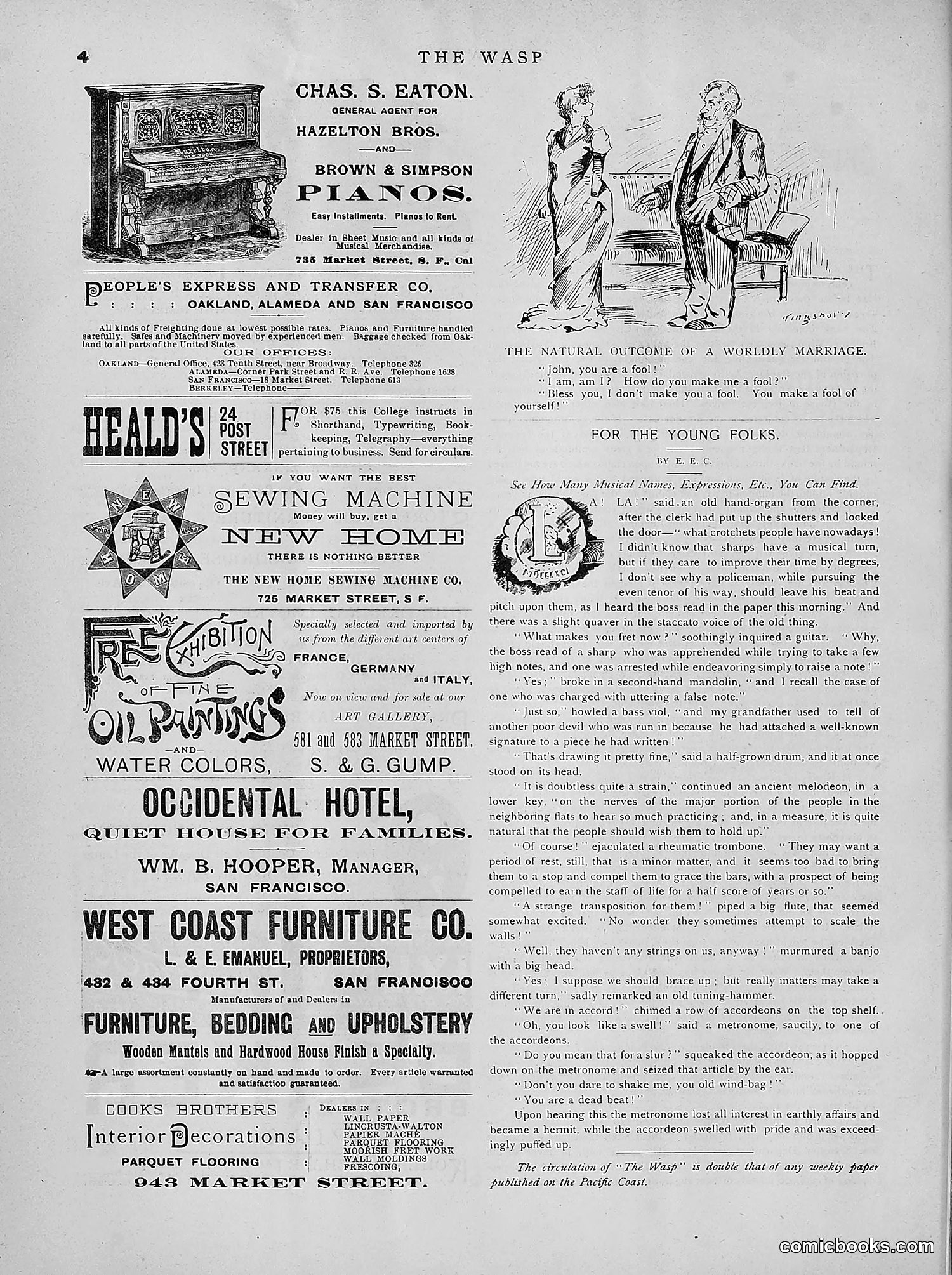 The Wasp — 1891 — page 357 of 546
