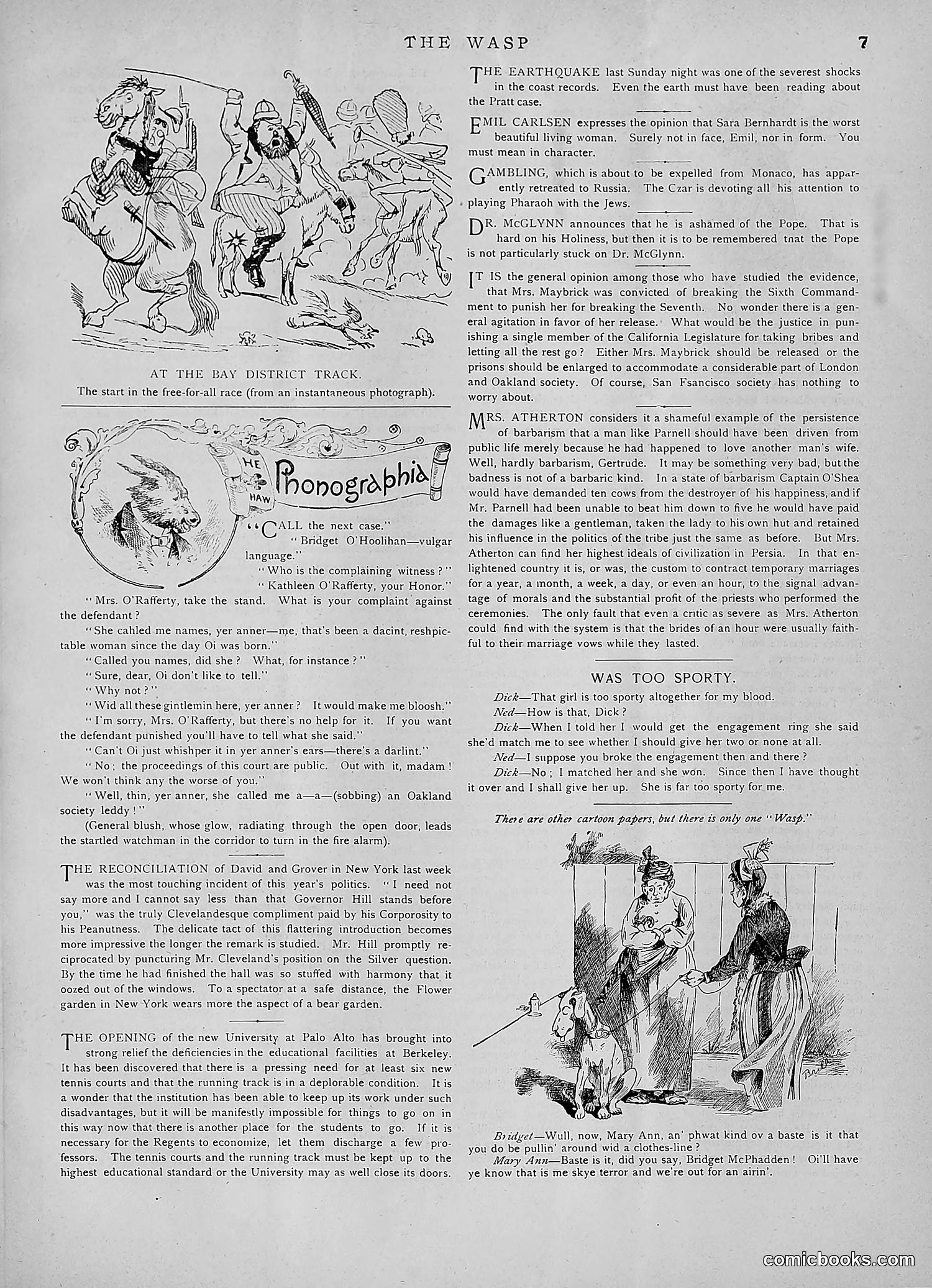 The Wasp — 1891 — page 360 of 546