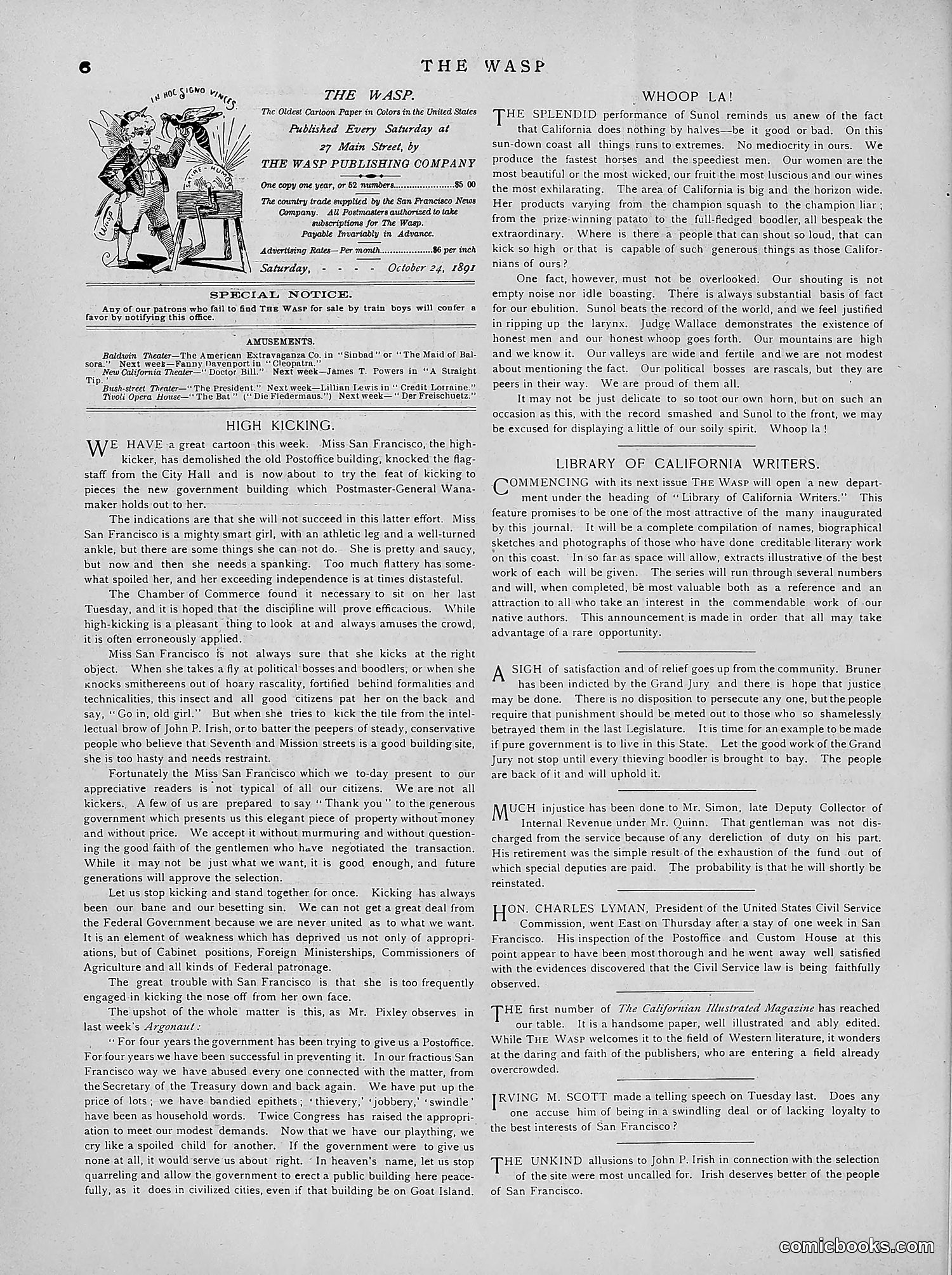 The Wasp — 1891 — page 379 of 546