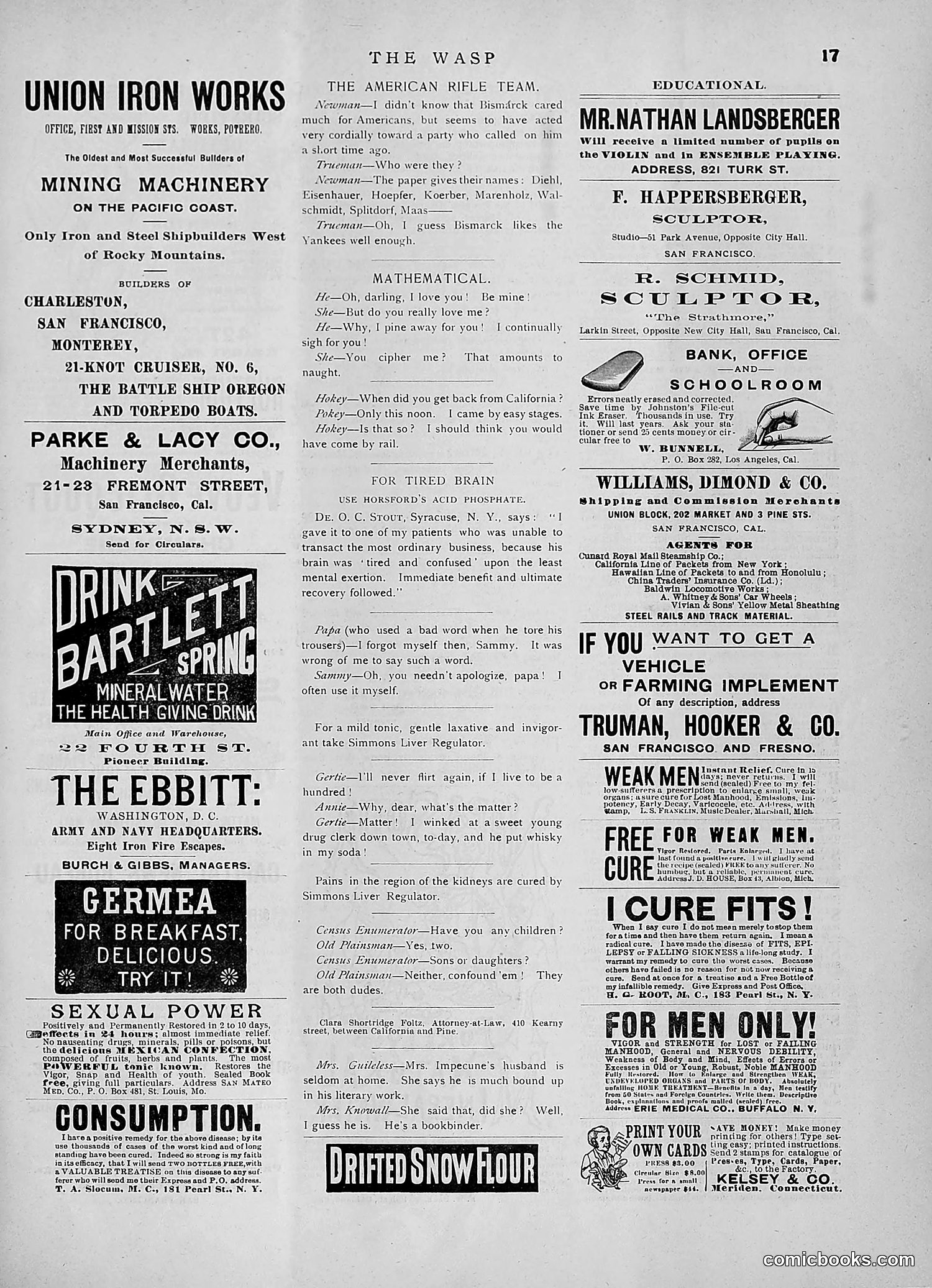 The Wasp — 1891 — page 390 of 546
