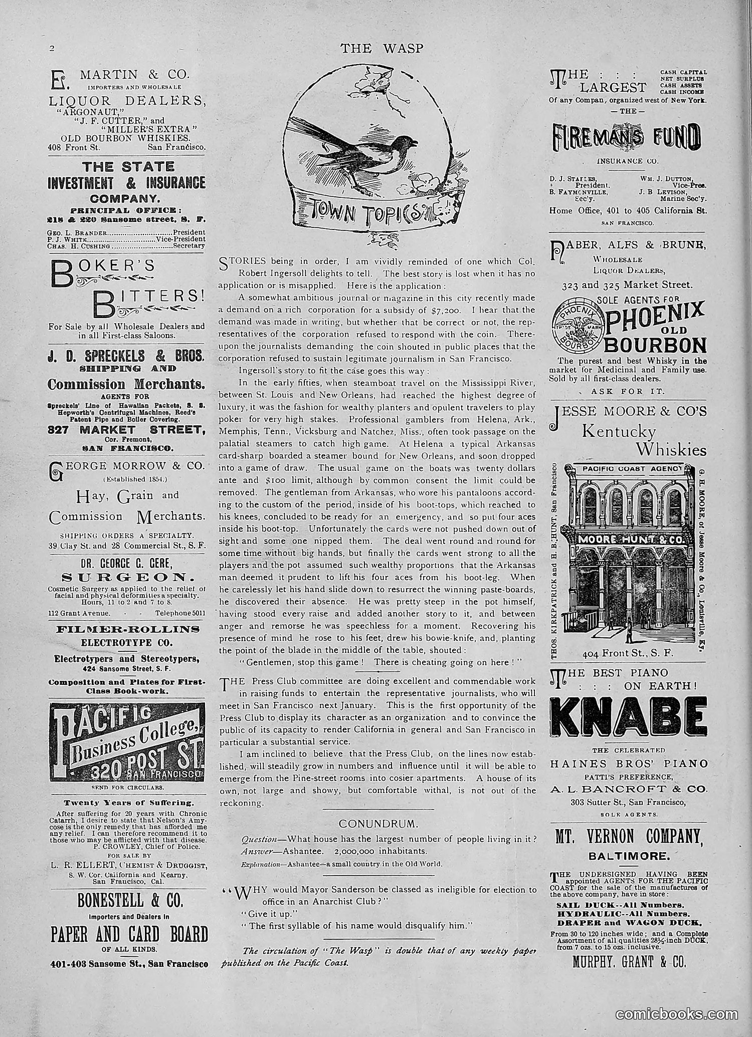 The Wasp — 1891 — page 515 of 546