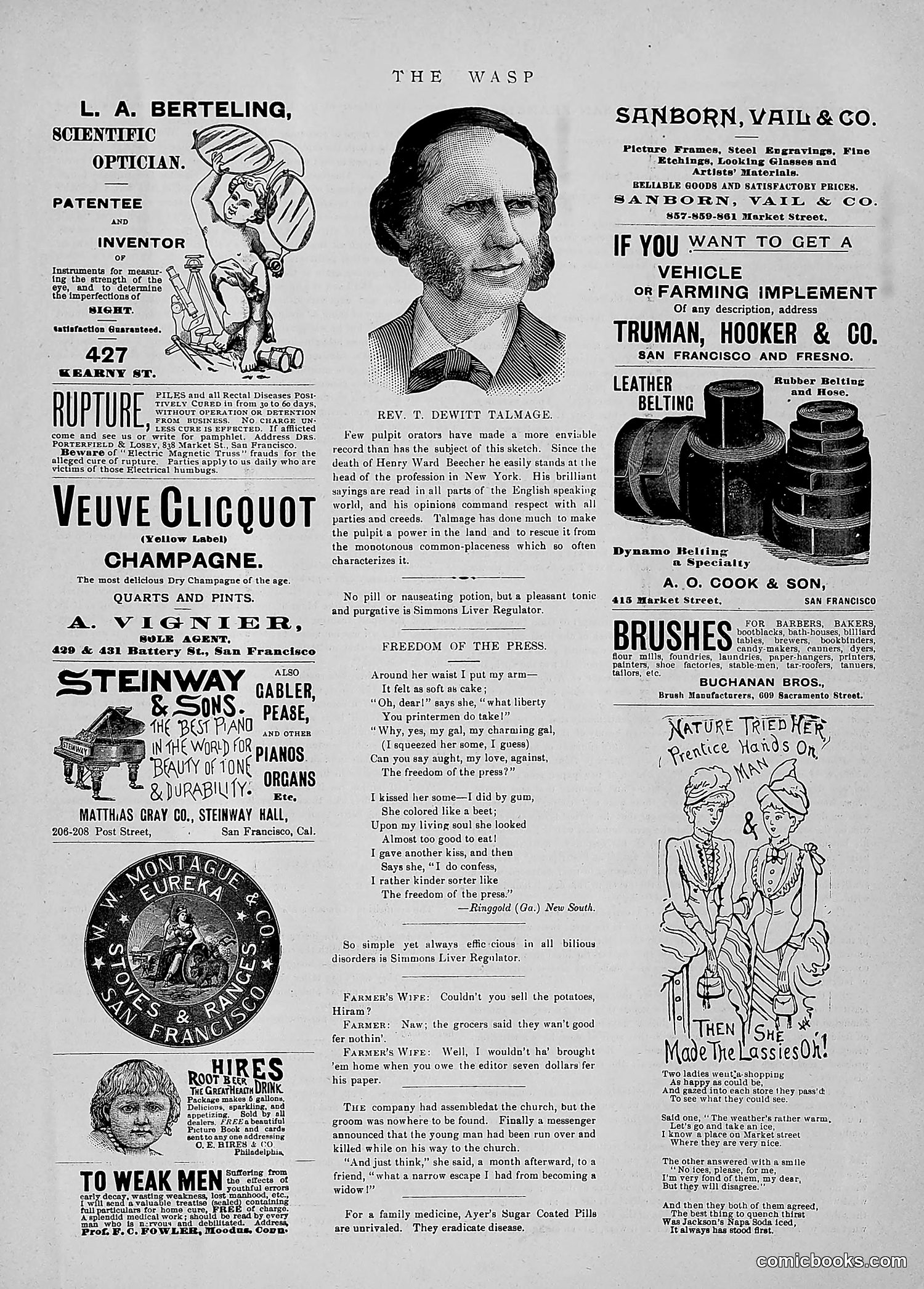 The Wasp — 1891 — page 58 of 546
