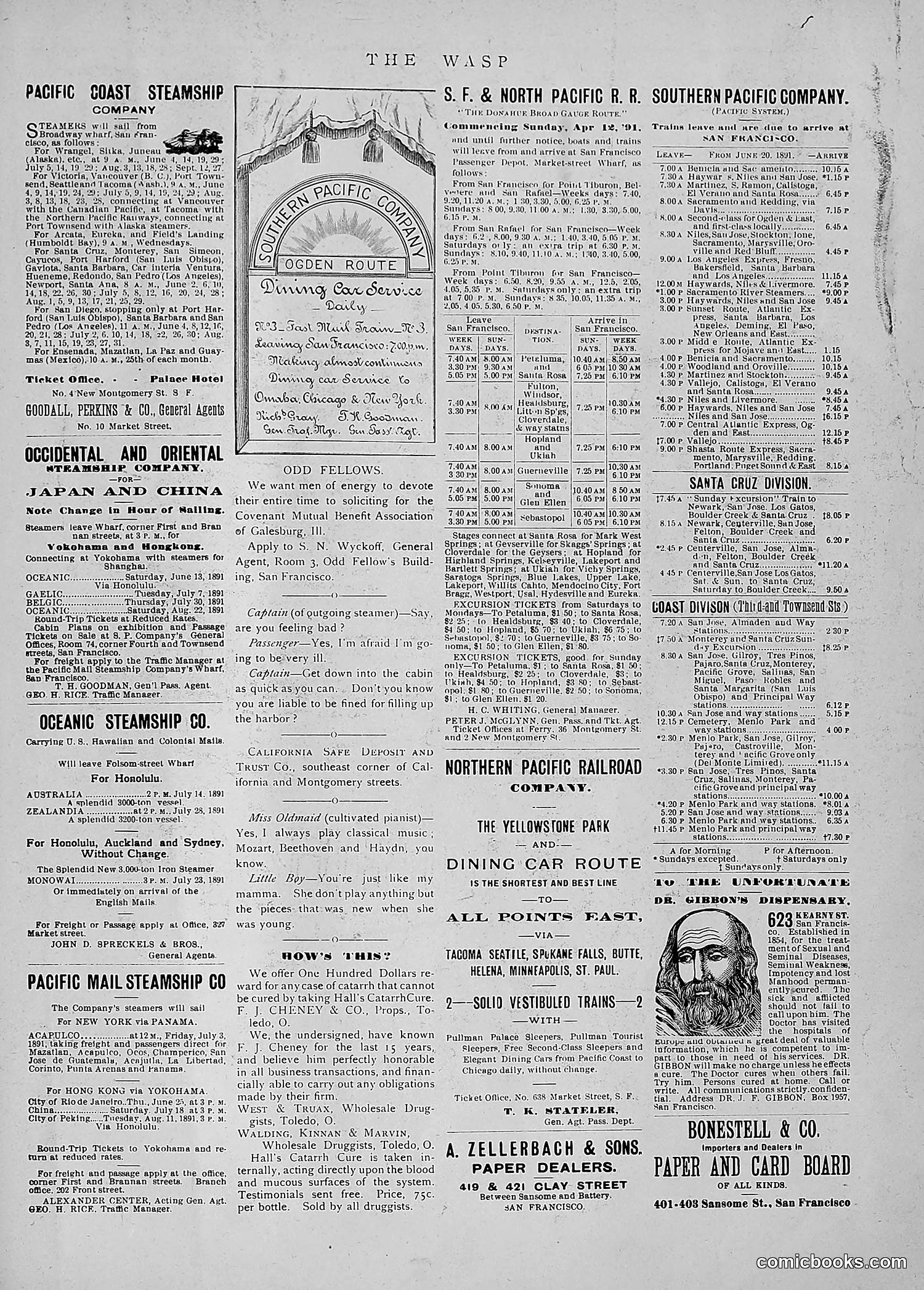 The Wasp — 1891 — page 62 of 546