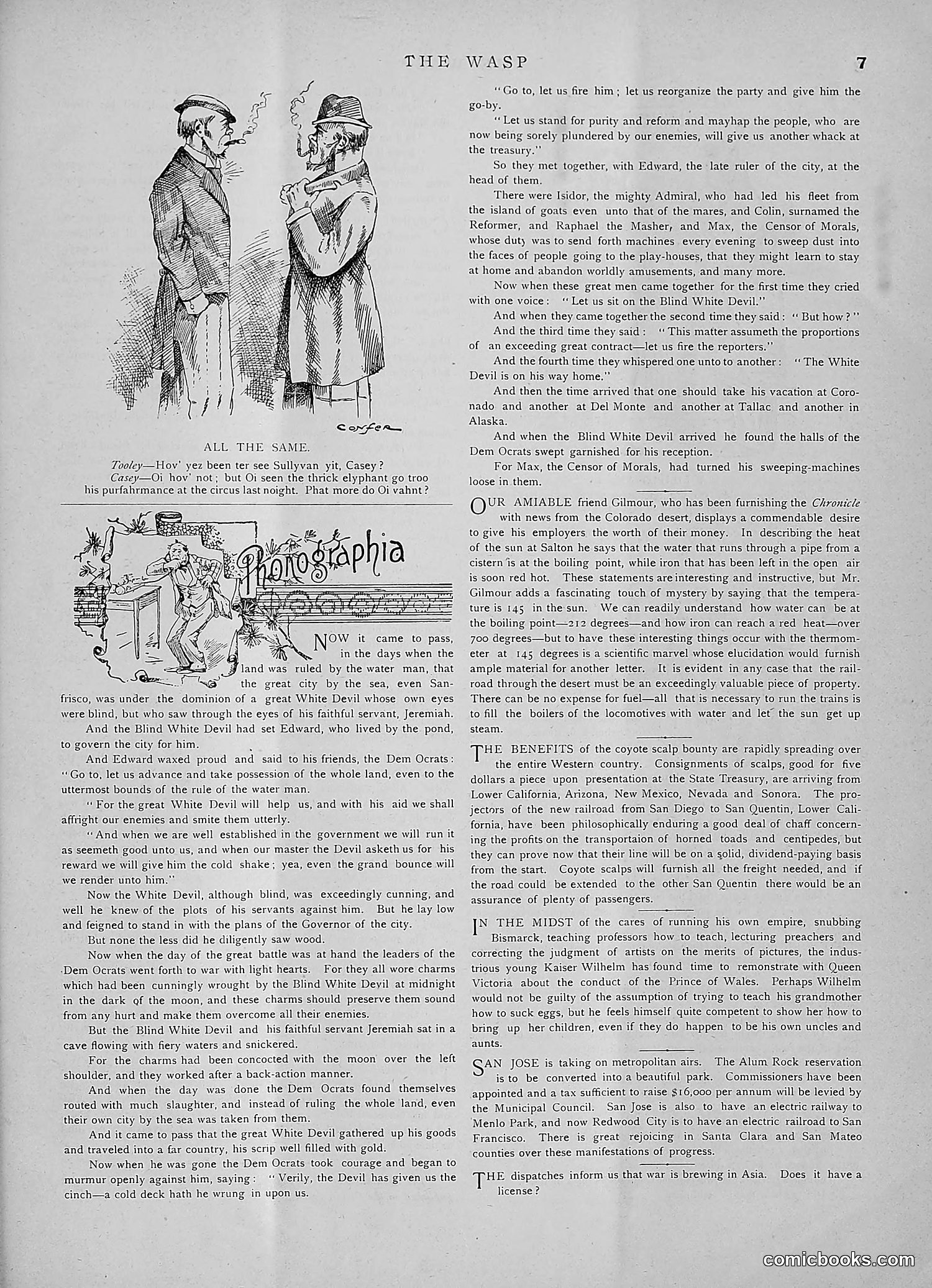The Wasp — 1891 — page 70 of 546