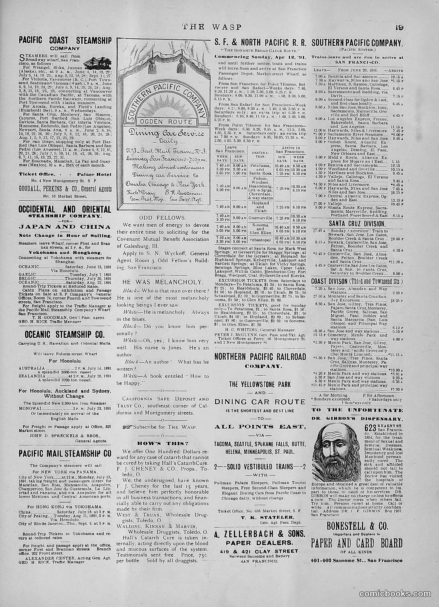 The Wasp — 1891 — page 84 of 546