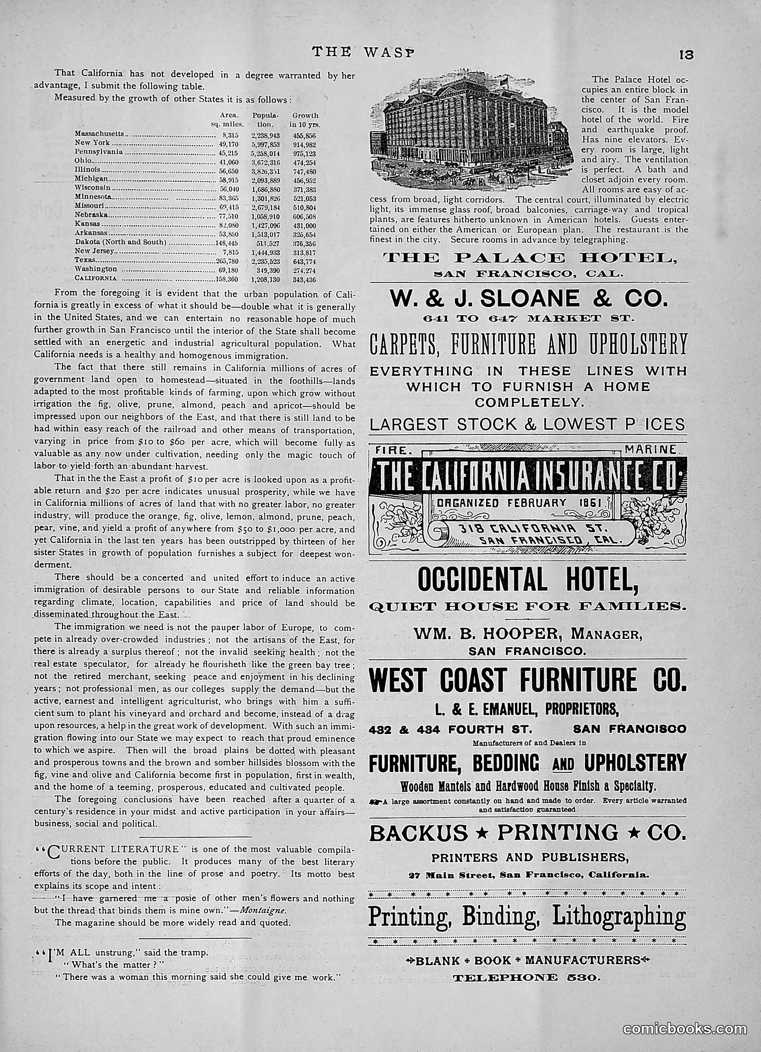 The Wasp — 1891 — page 100 of 546