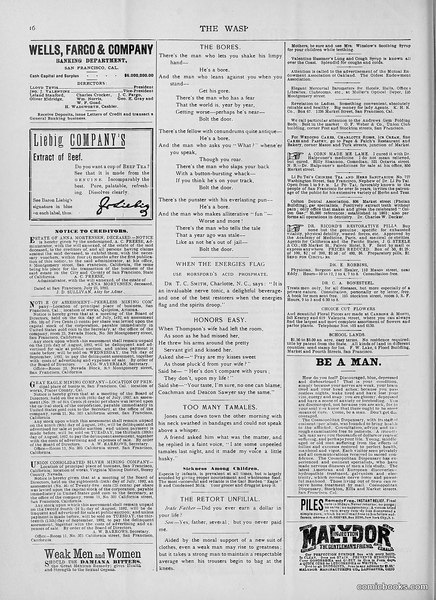 The Wasp — 1892 — page 107 of 590