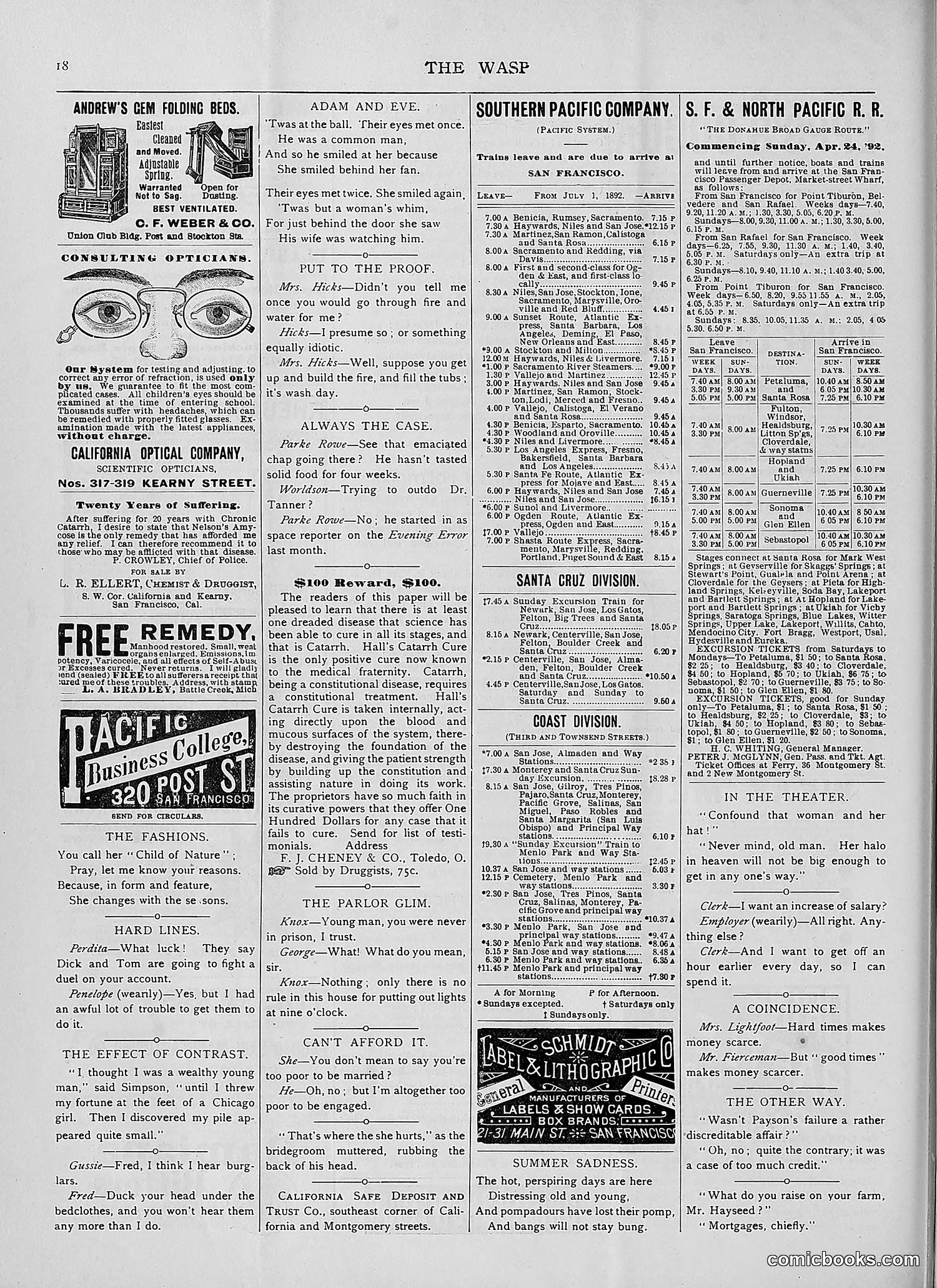 The Wasp — 1892 — page 109 of 590