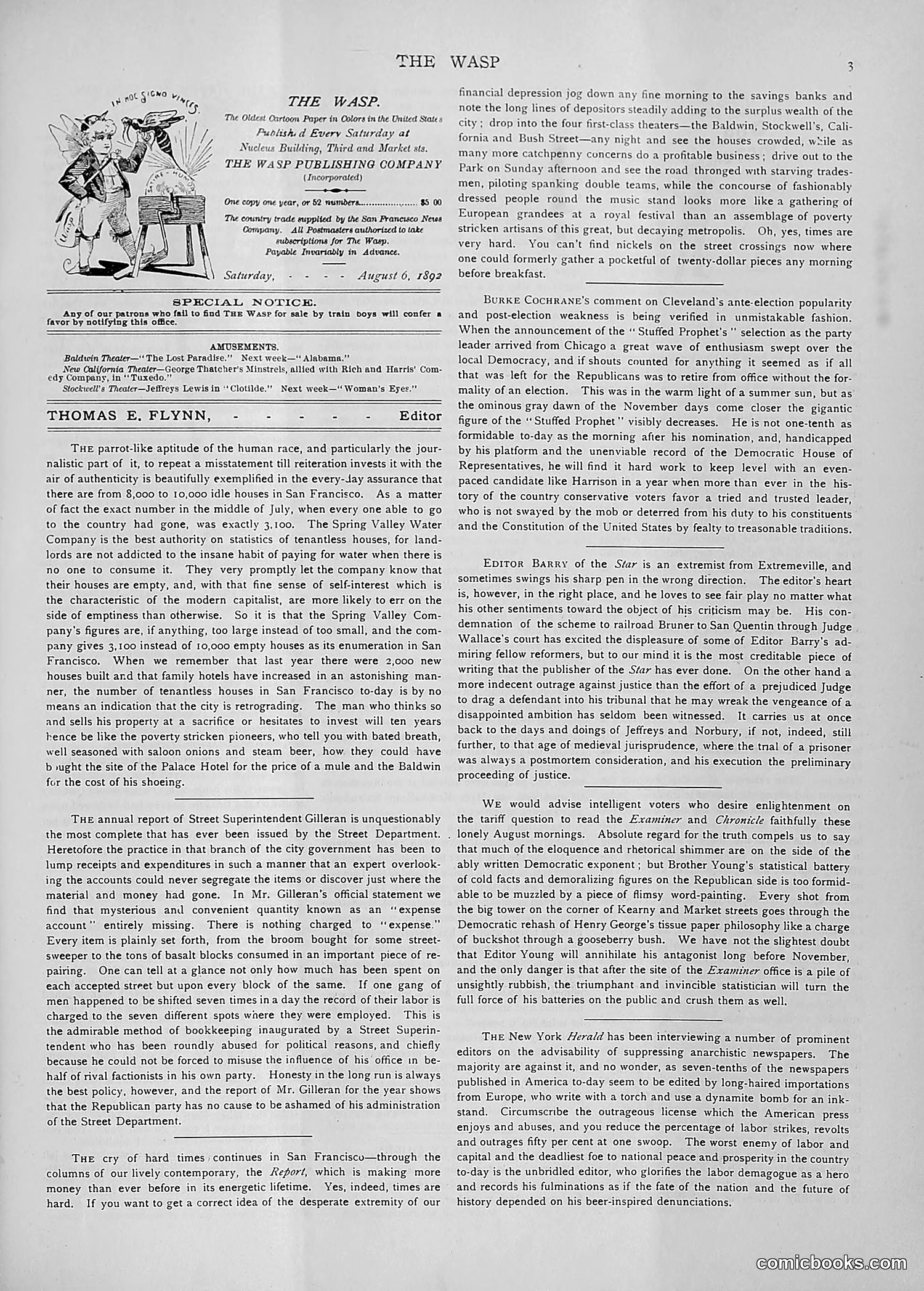 The Wasp — 1892 — page 114 of 590