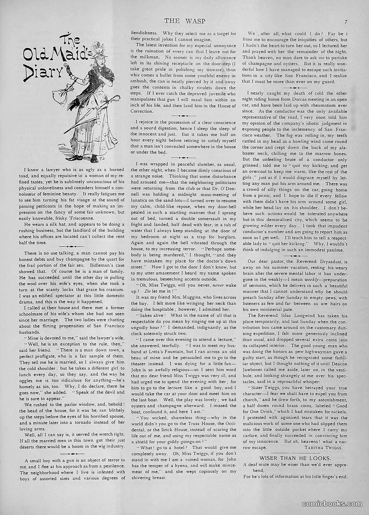 The Wasp — 1892 — page 118 of 590