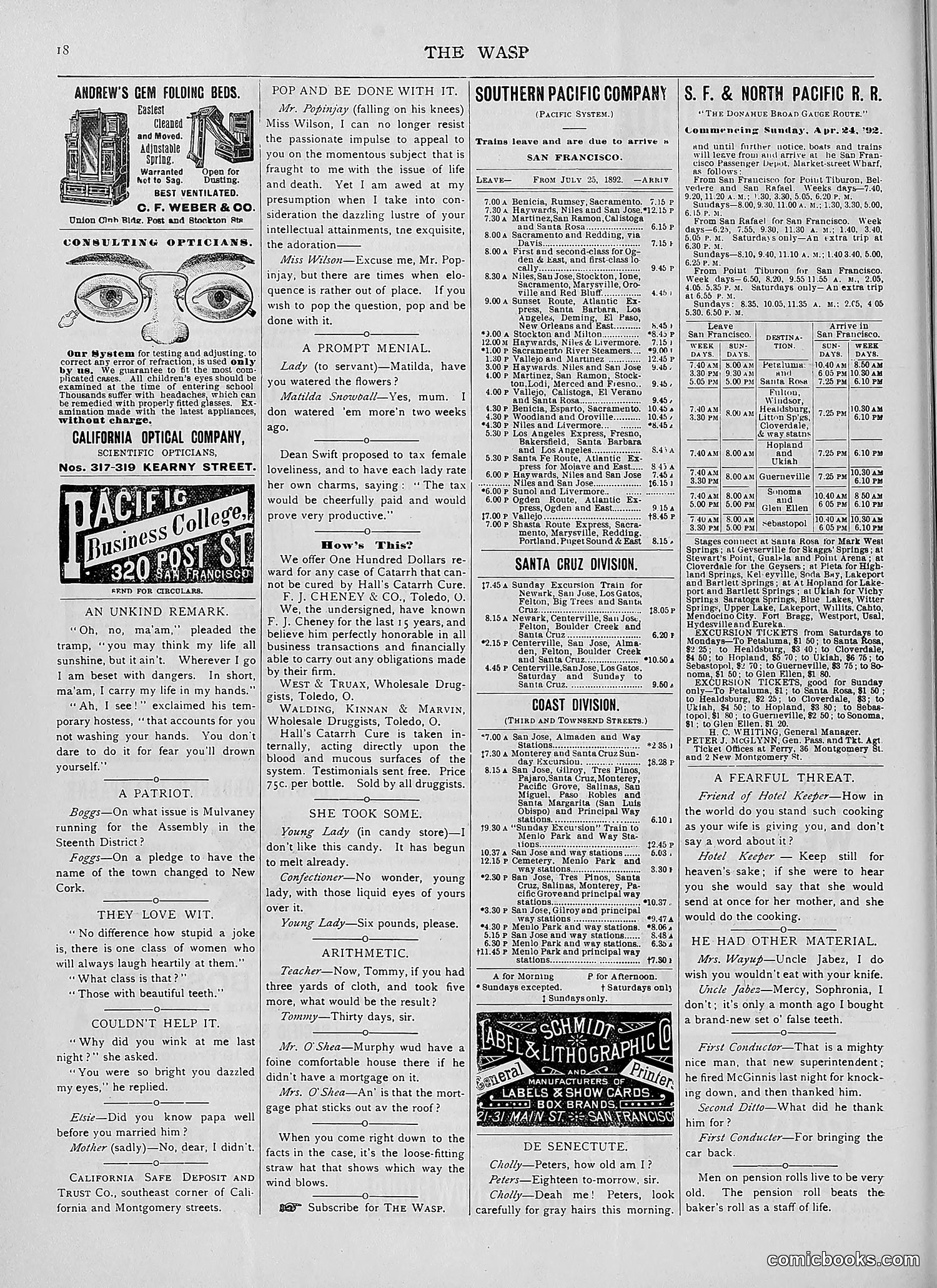The Wasp — 1892 — page 129 of 590