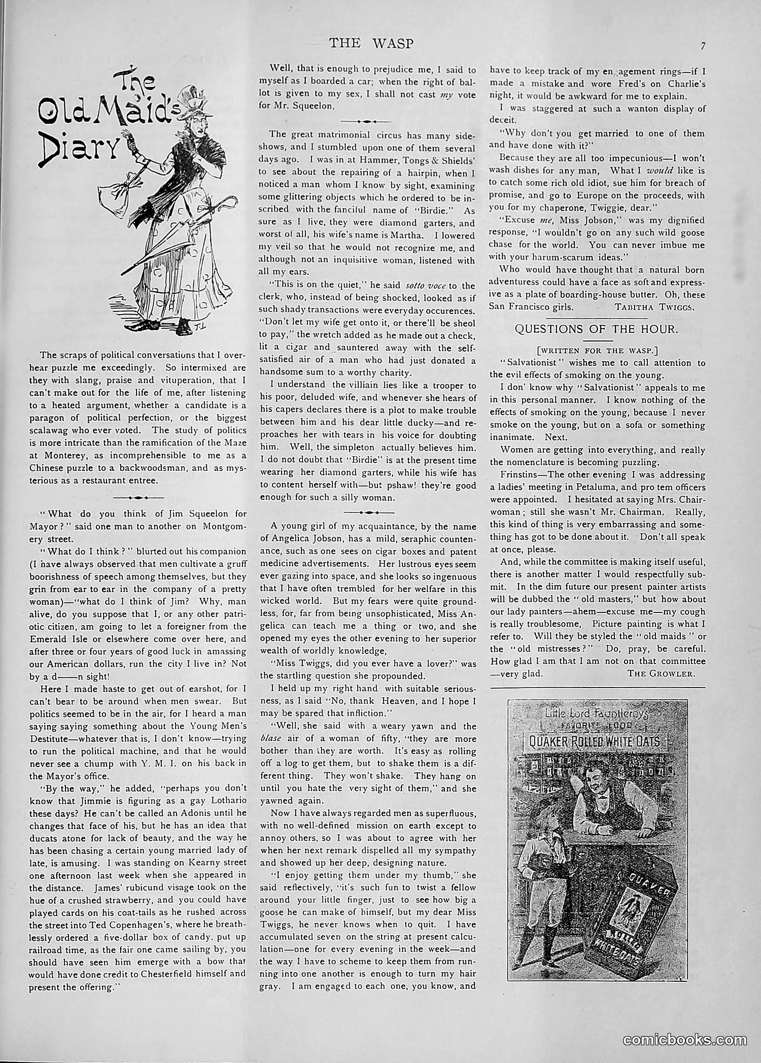 The Wasp — 1892 — page 158 of 590