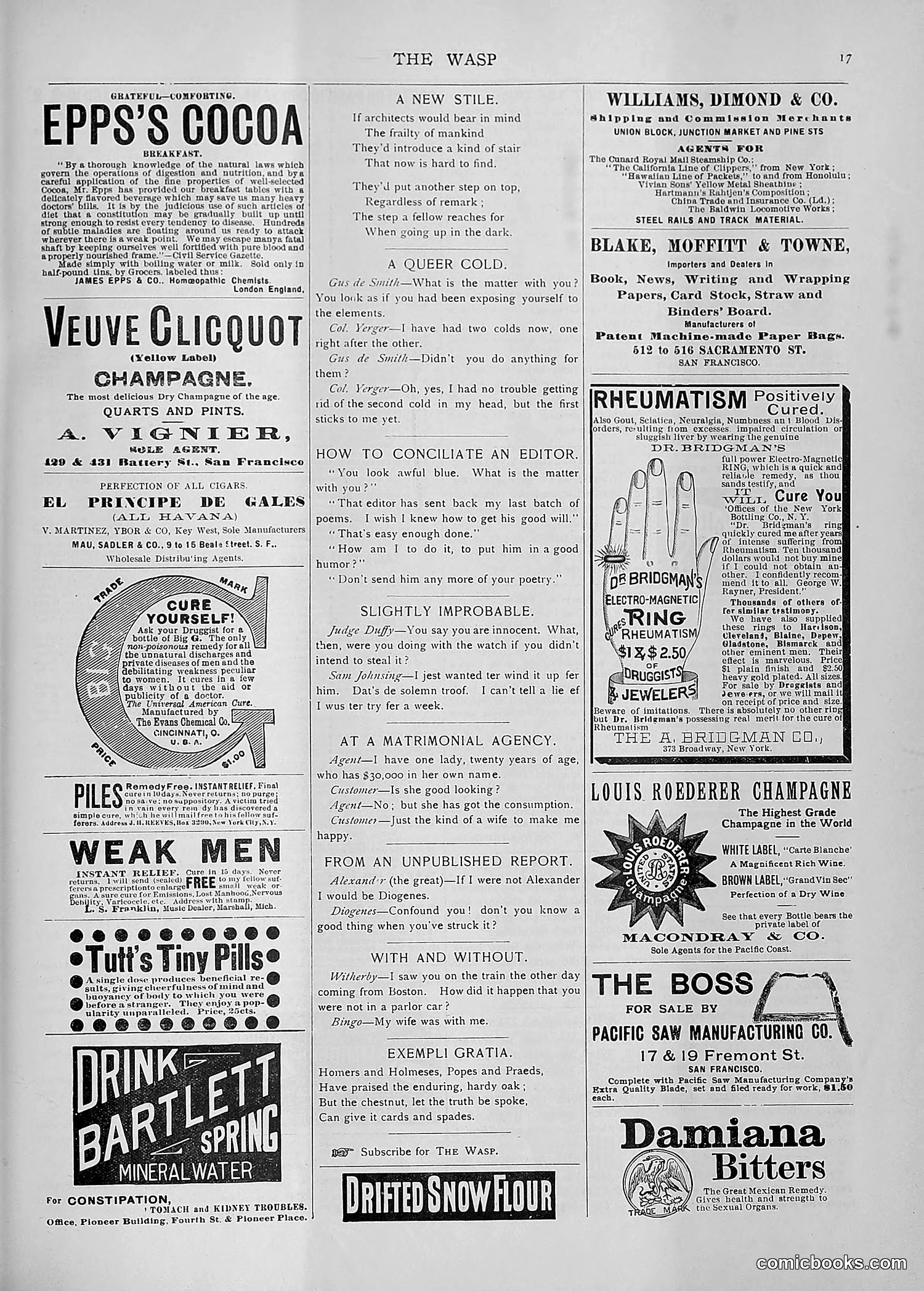 The Wasp — 1892 — page 168 of 590
