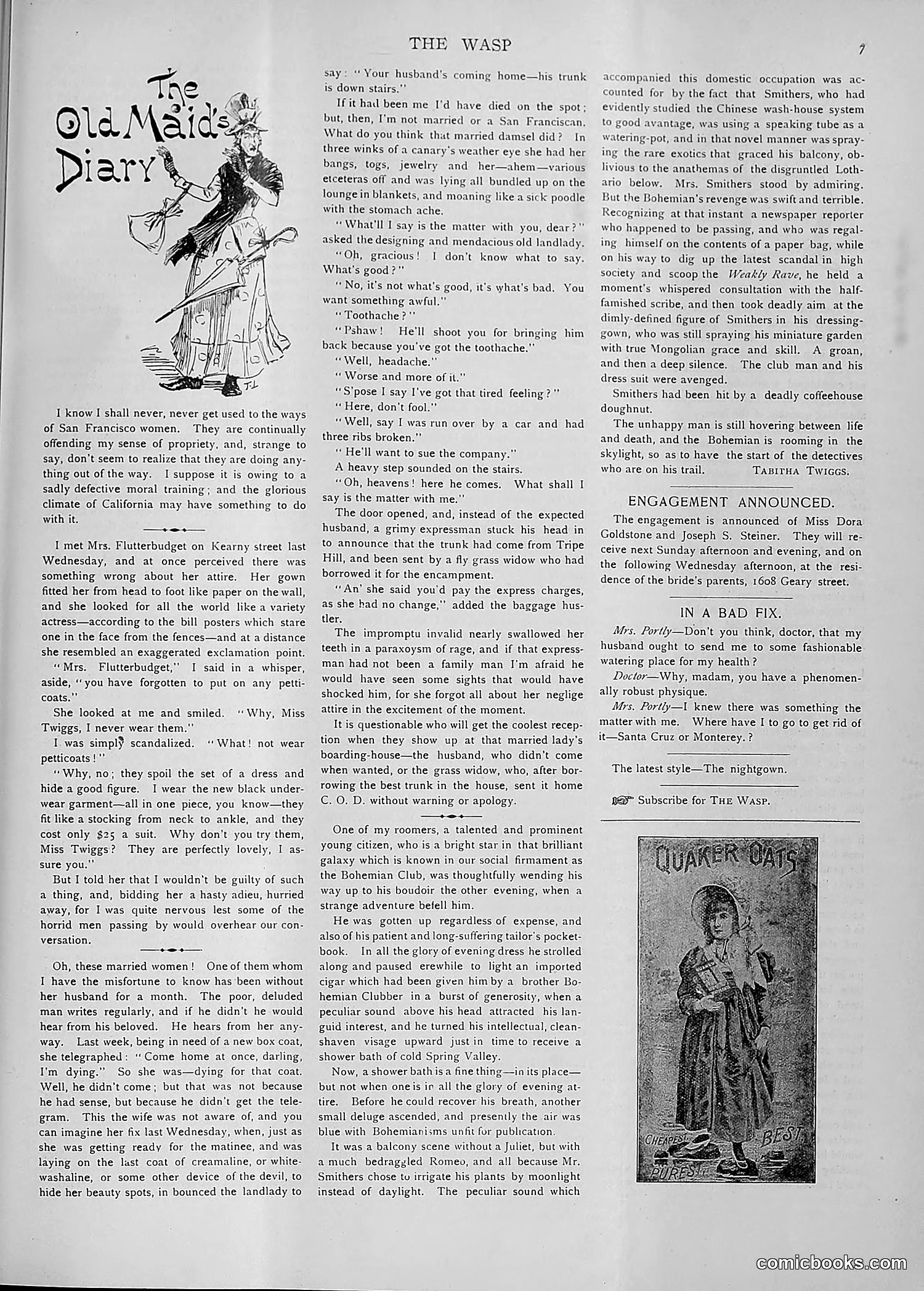 The Wasp — 1892 — page 178 of 590