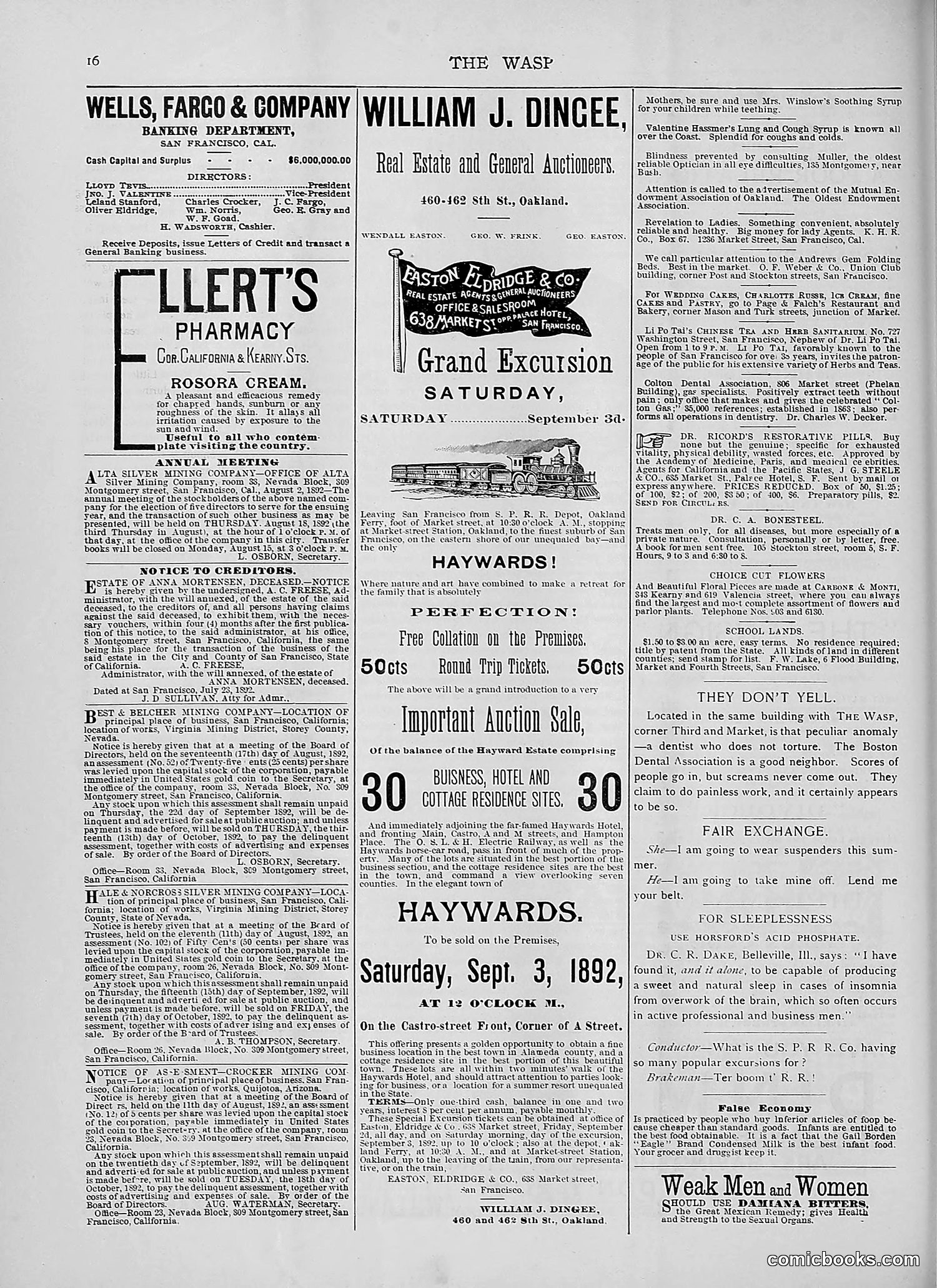 The Wasp — 1892 — page 187 of 590