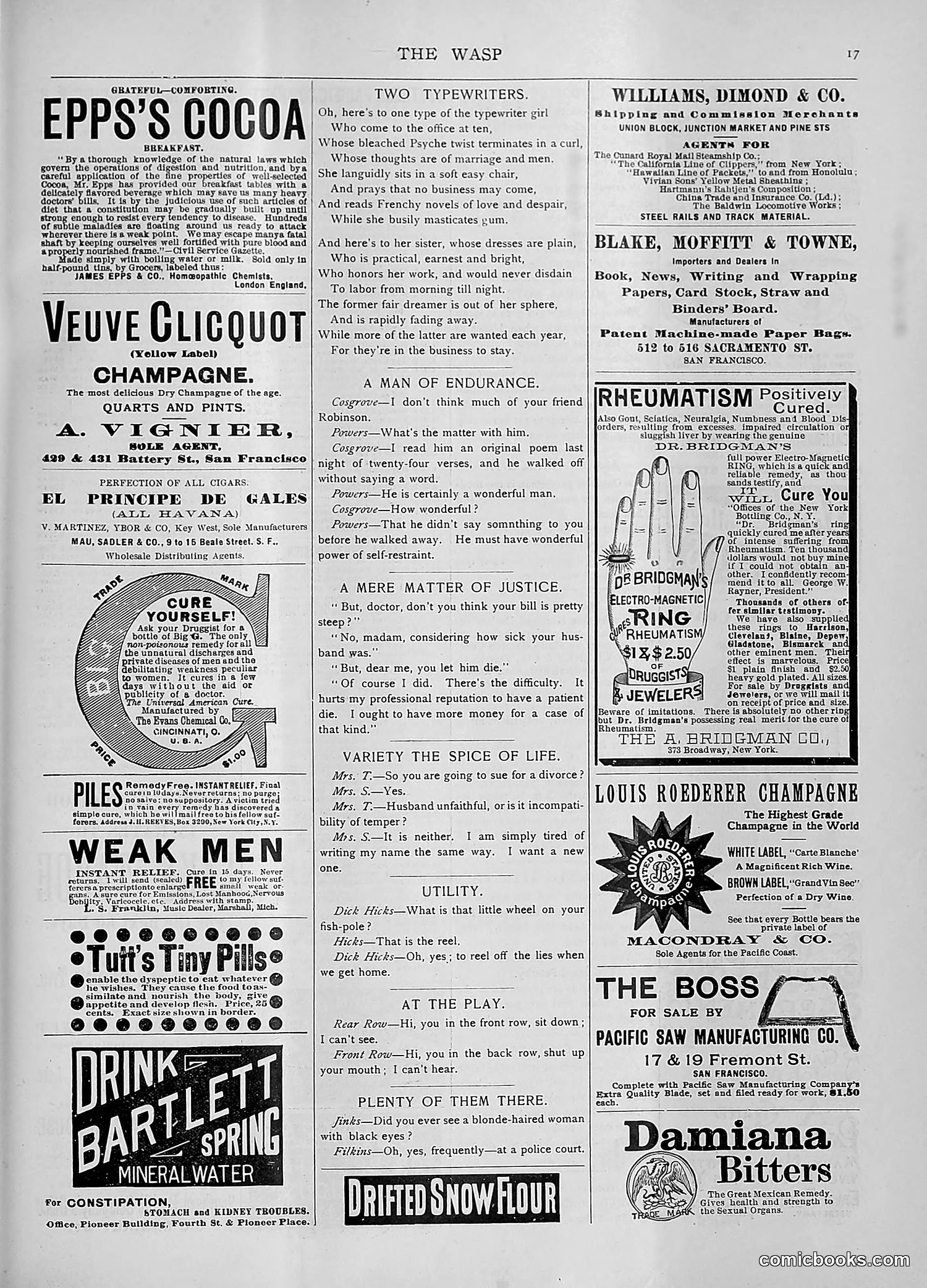 The Wasp — 1892 — page 188 of 590