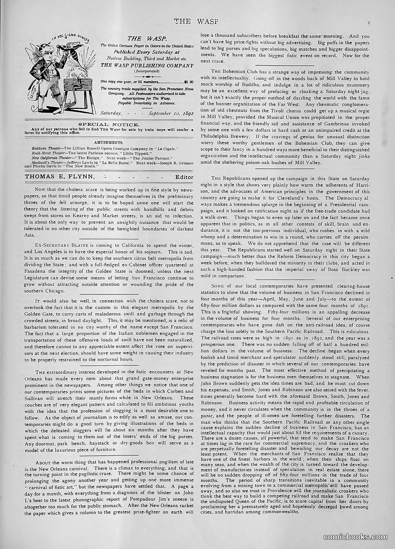 The Wasp — 1892 — page 220 of 590