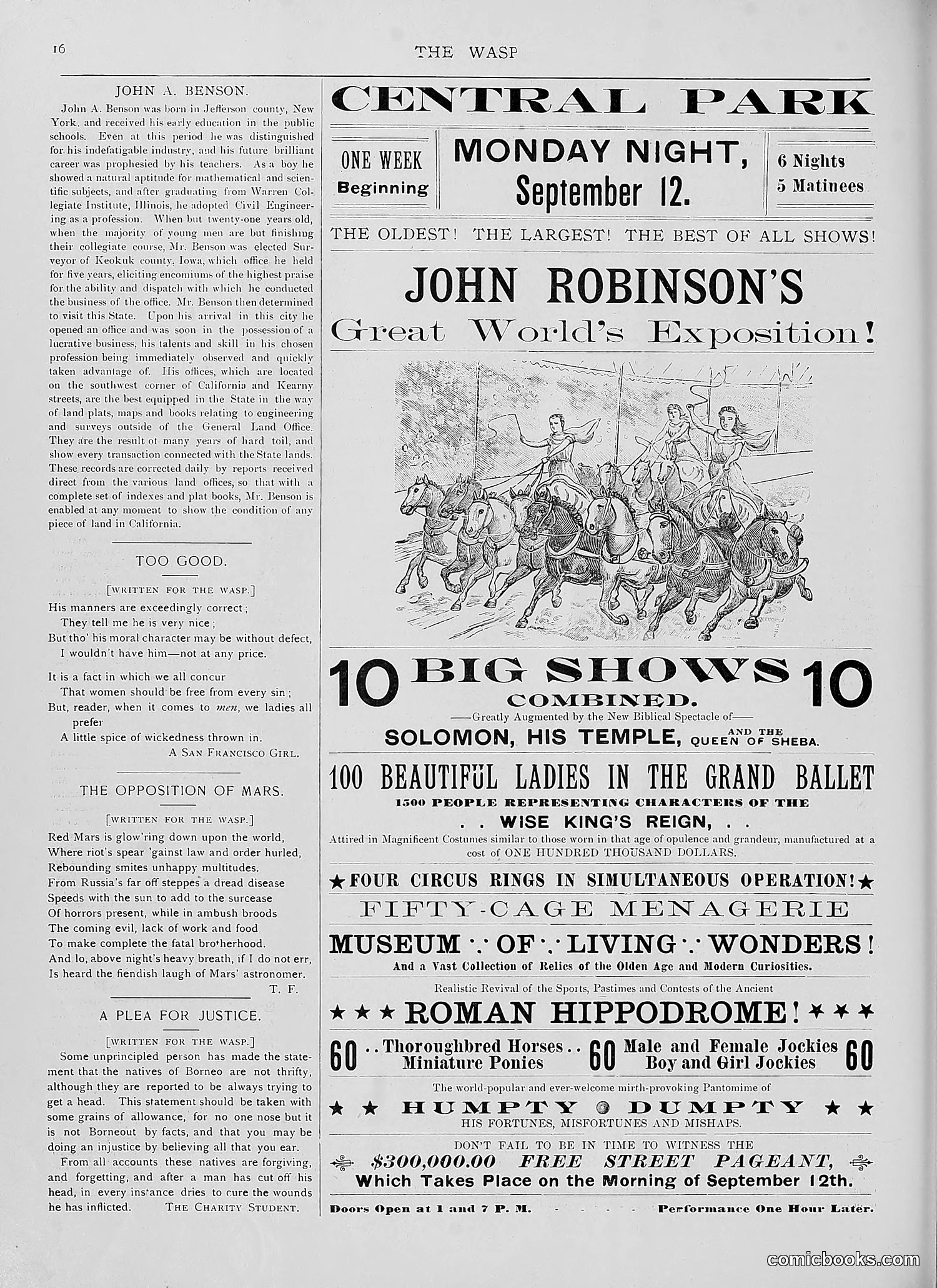The Wasp — 1892 — page 233 of 590