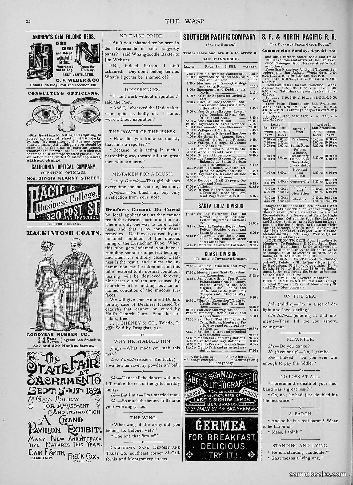 The Wasp — 1892 — page 239 of 590