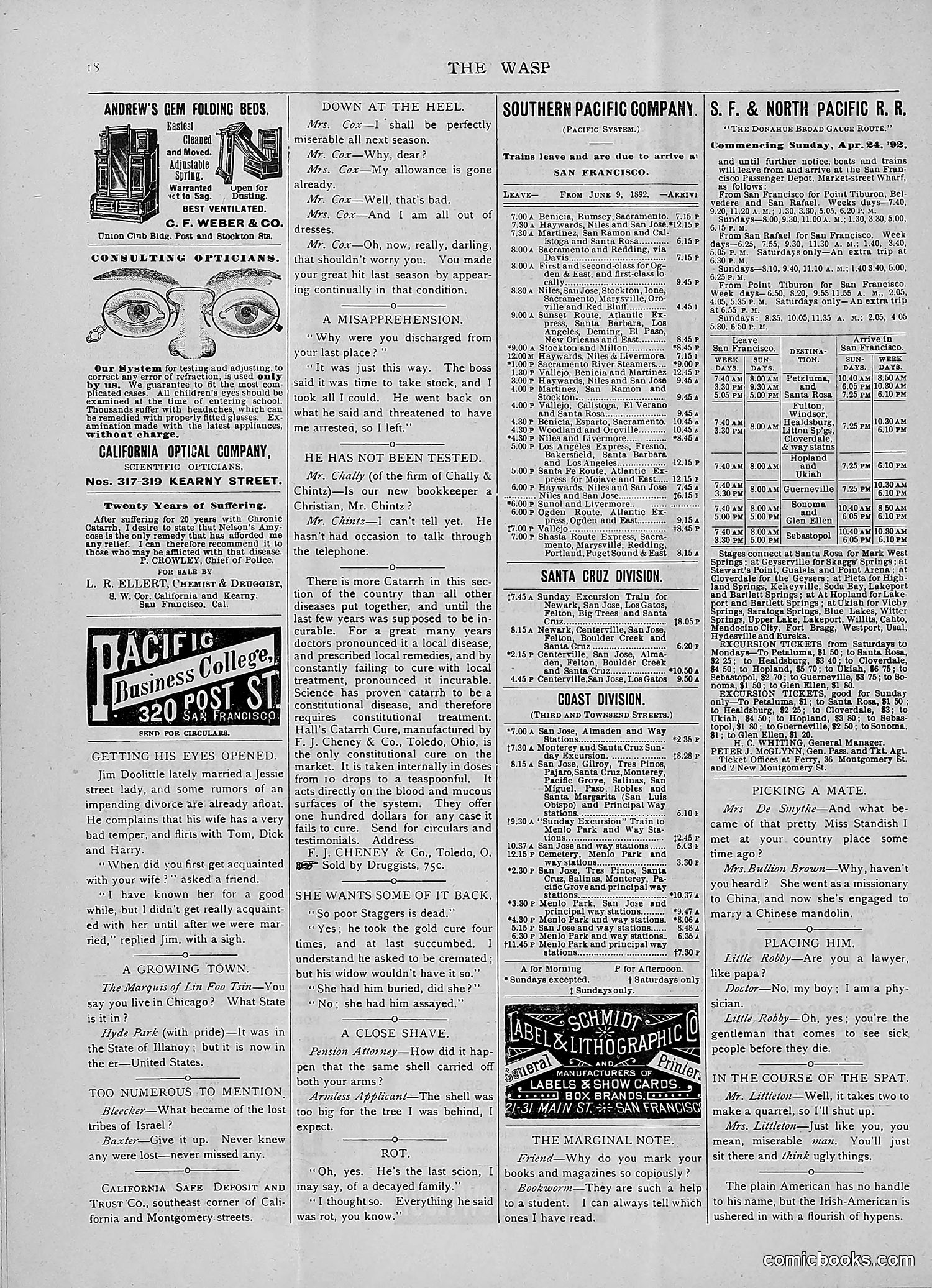 The Wasp — 1892 — page 27 of 590