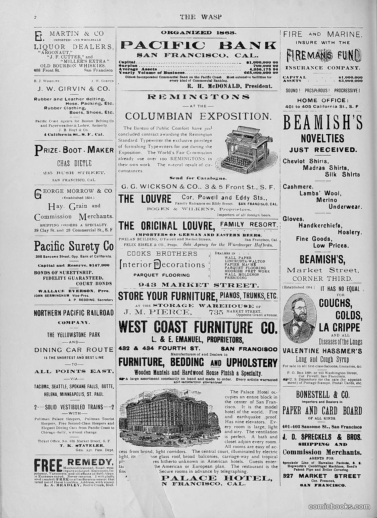 The Wasp — 1892 — page 285 of 590